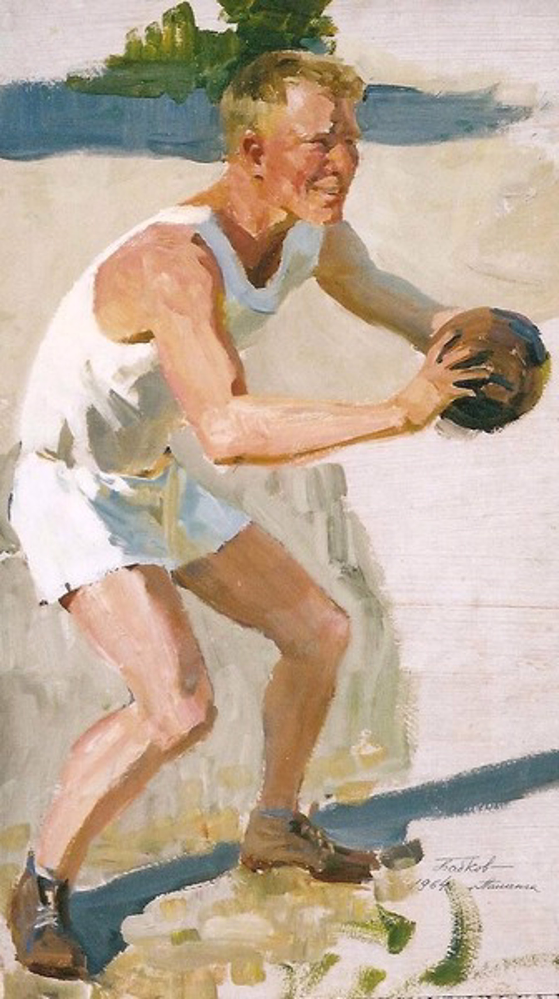 Study to 'Basketball' by Sergei Babkov
