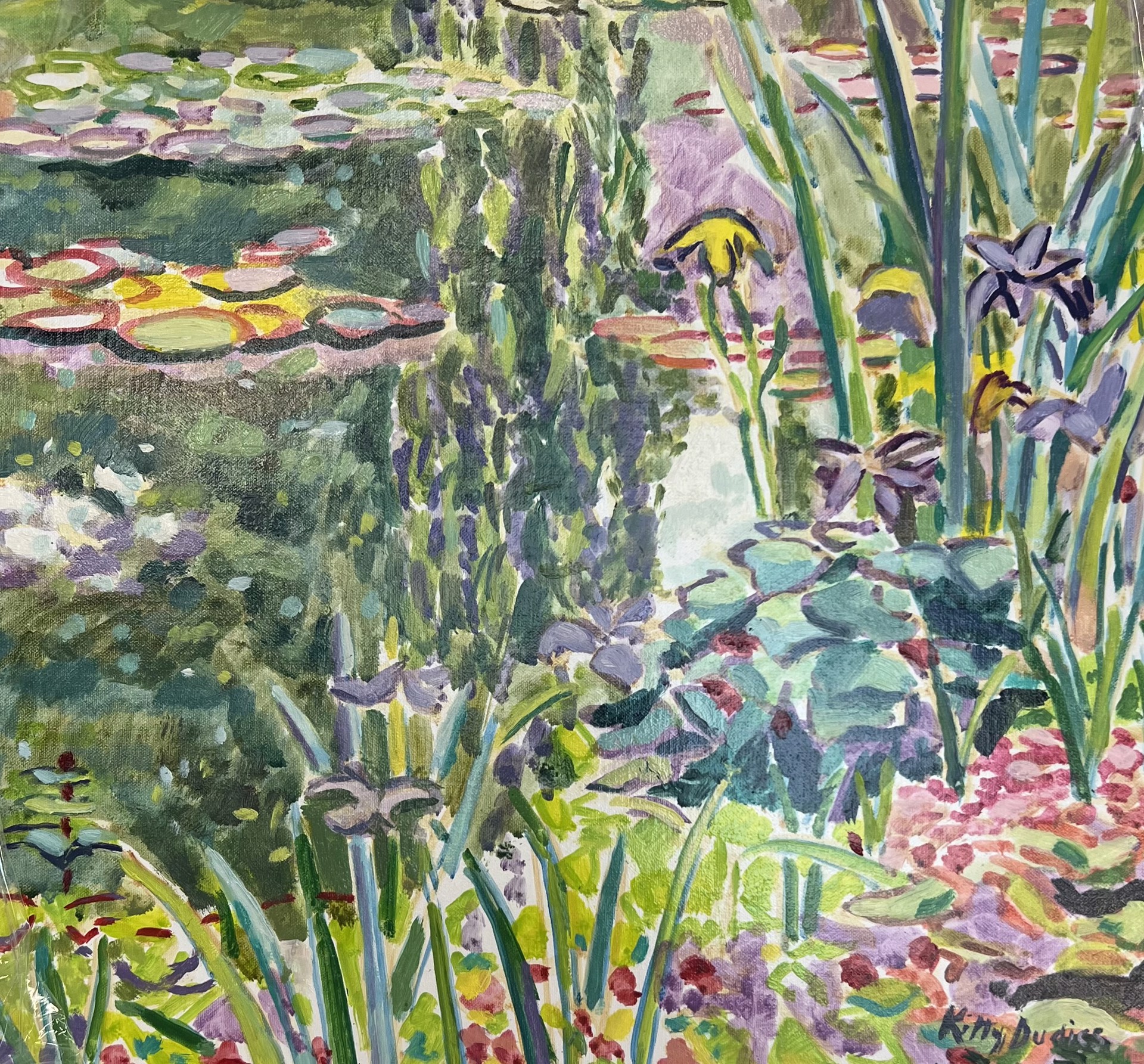 Study for Allegro at Giverny by Kitty Dudics