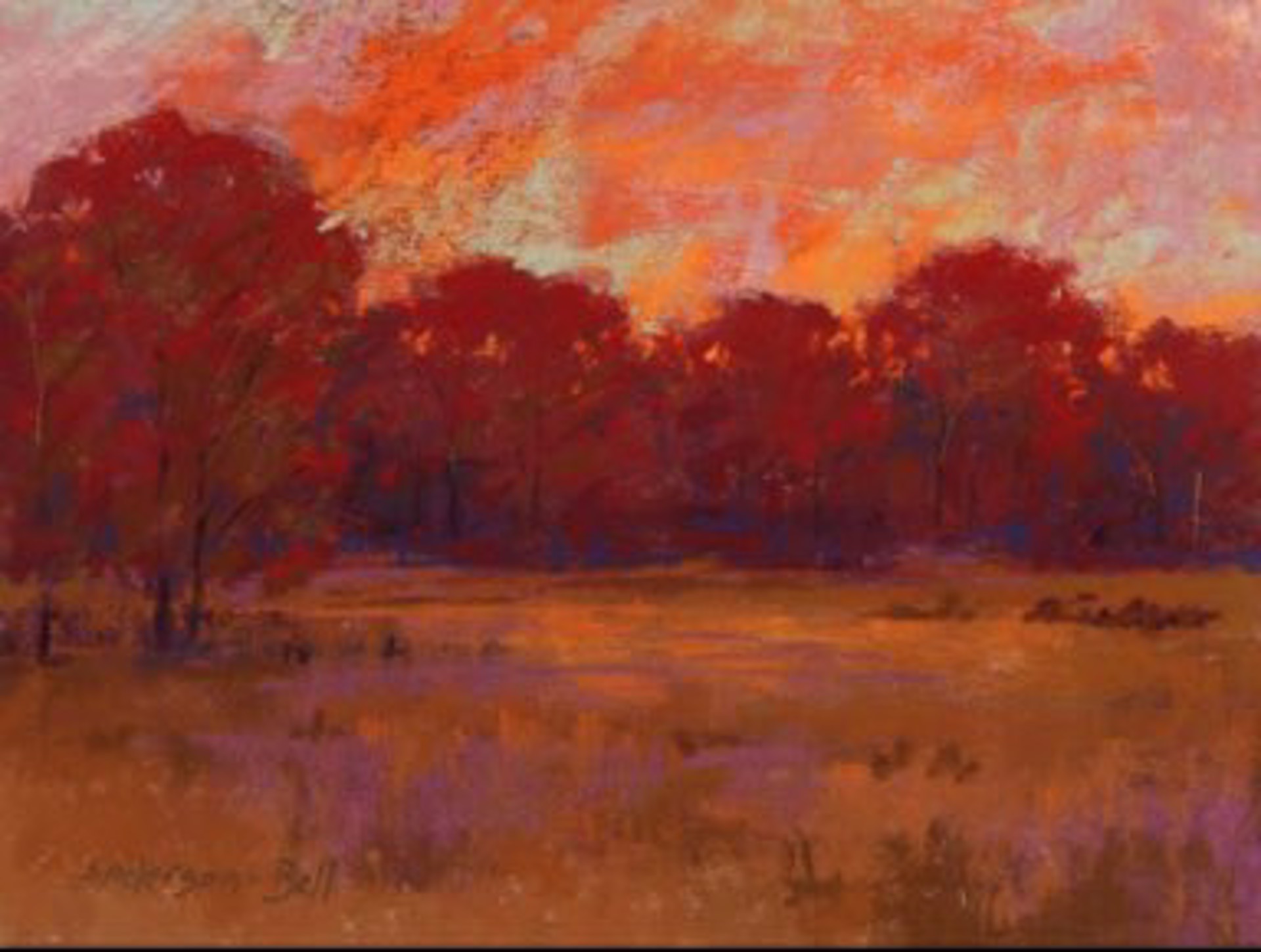 Autumn Dusk by Andrew Anderson-Bell