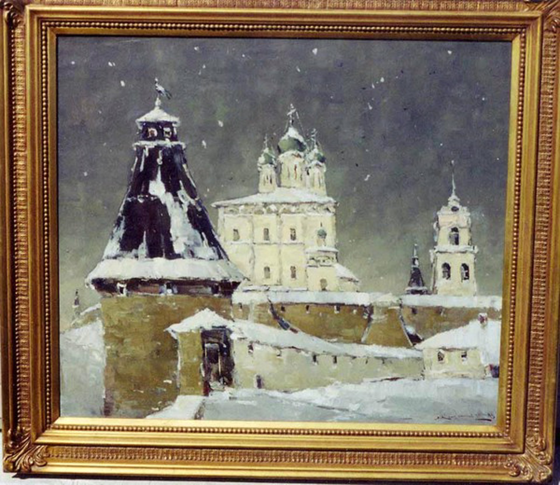 Pskov Kremlin by Vladimir Kozhevnikov