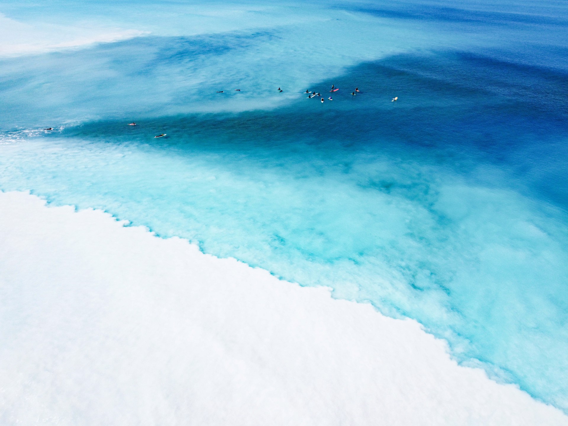 Surfer #11- Multiple Sizes Available Upon Request- Aerial Scapes Edition of 5 by Raffaele Ferrari