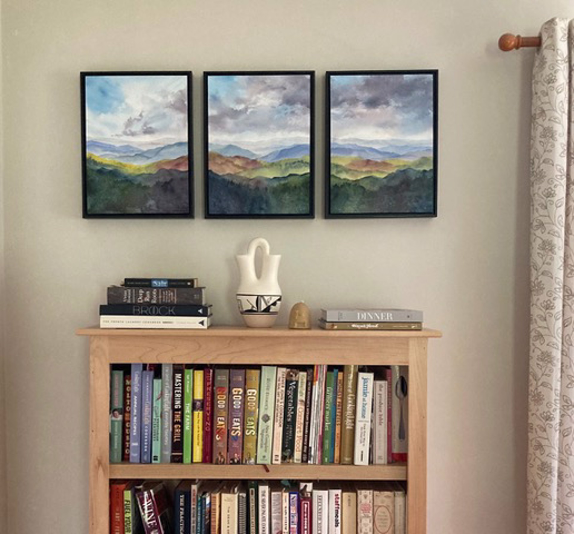 The Long View, Triptych by Bronwen McCormick