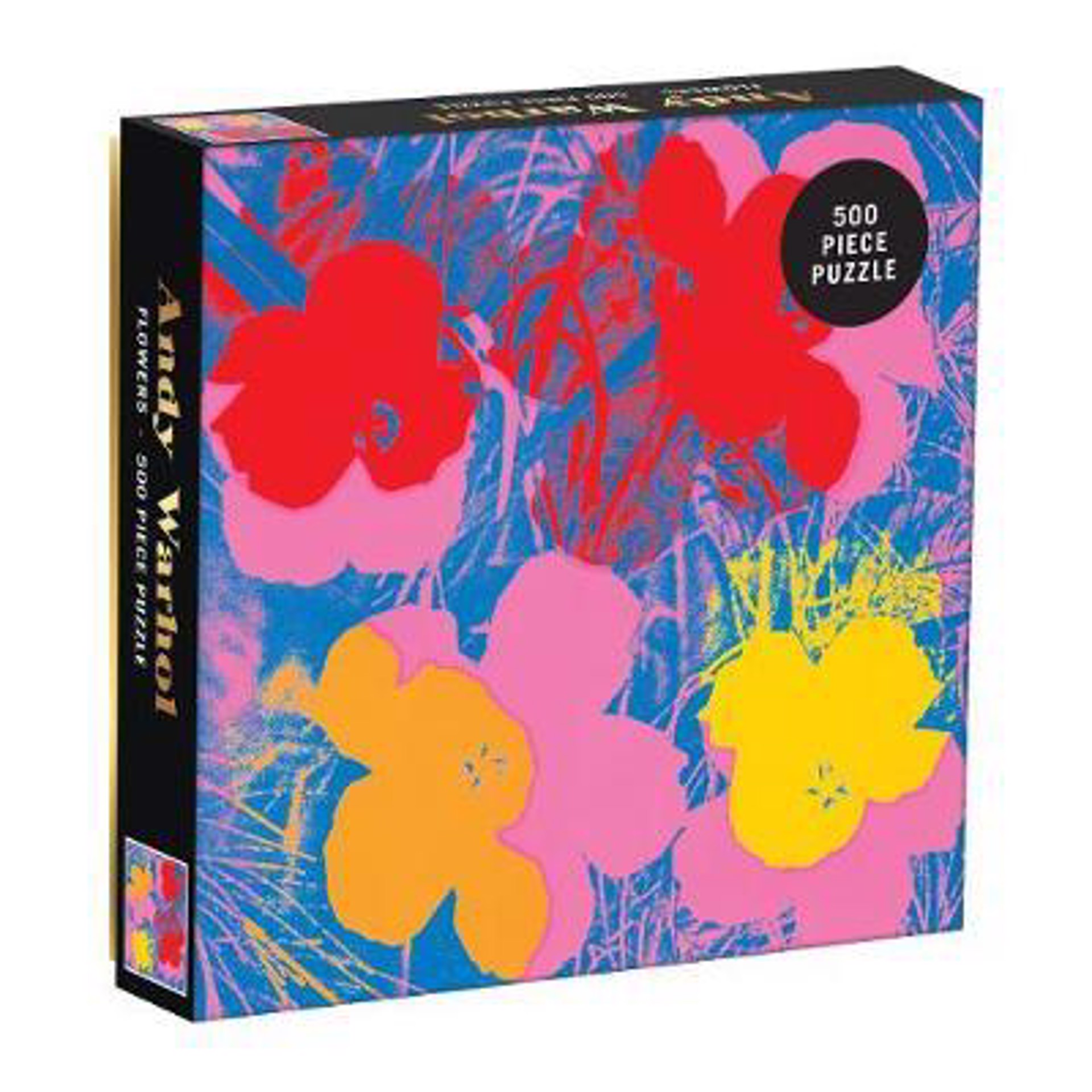 Flowers 500 Piece Puzzle by Andy Warhol