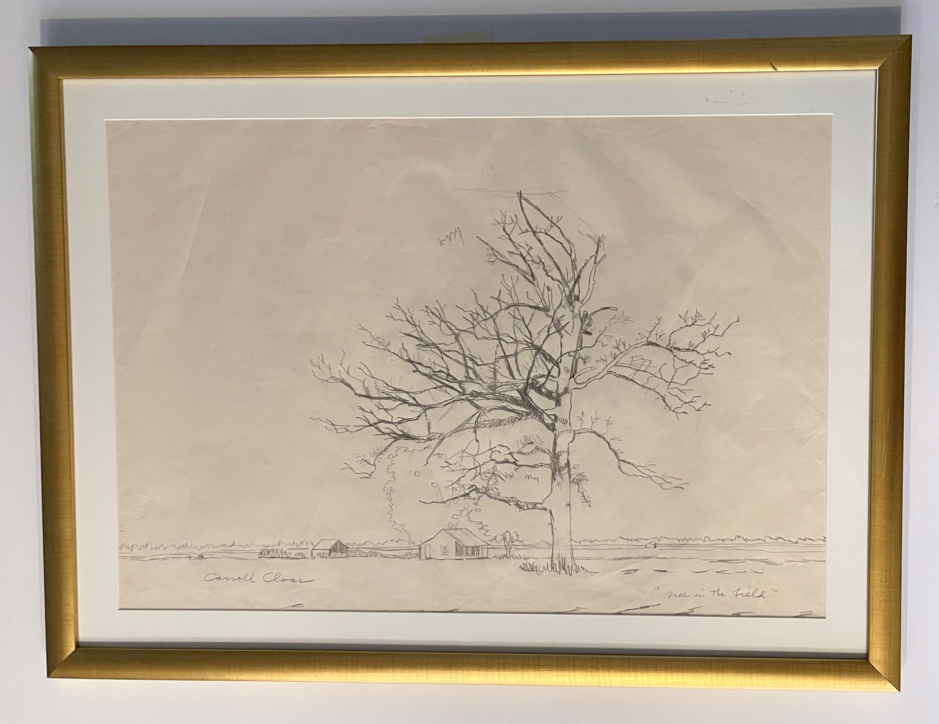 Tree in the Field by Carroll Cloar