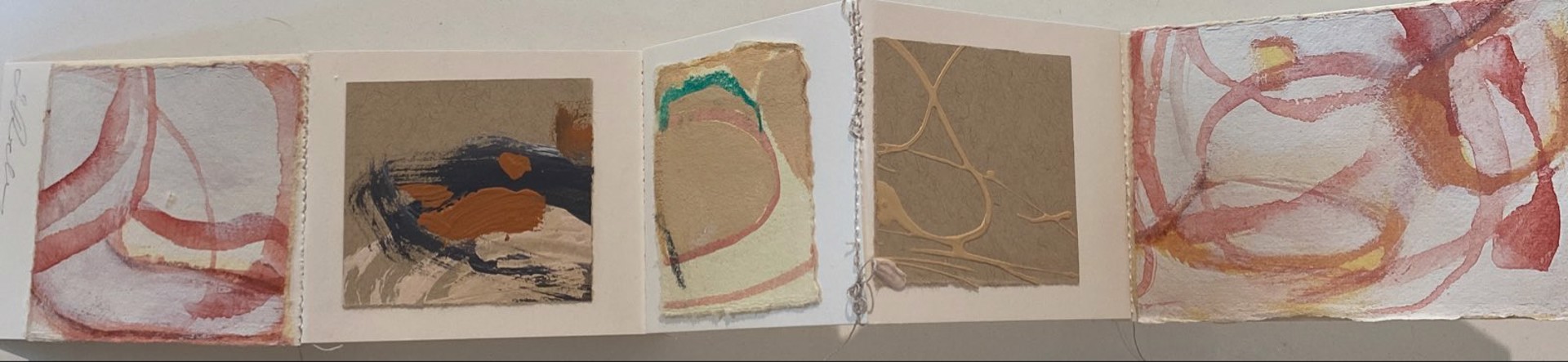 Untitled Mixed Media Book by Teresa Roche