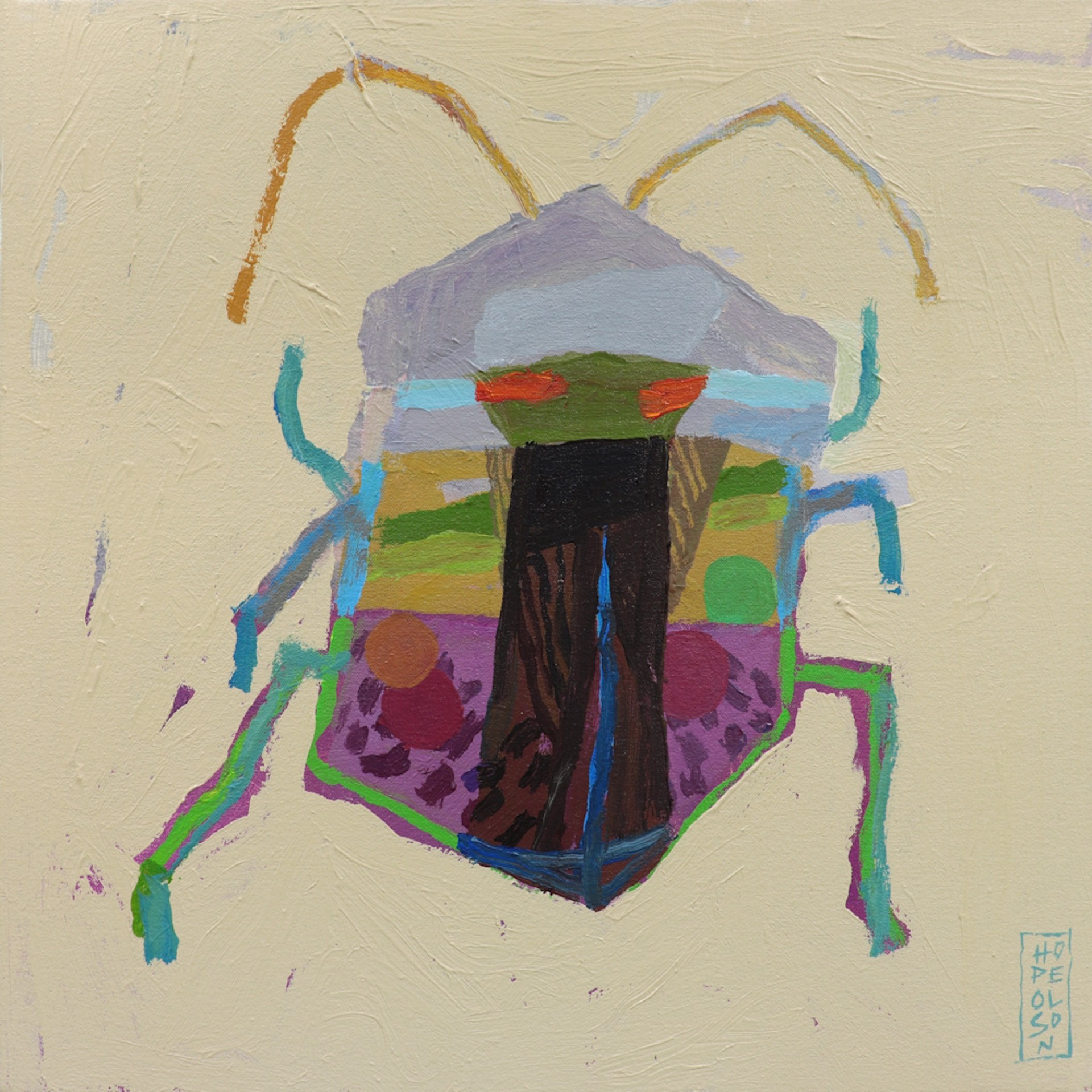 Disco Bug {SOLD} by Hope Olson