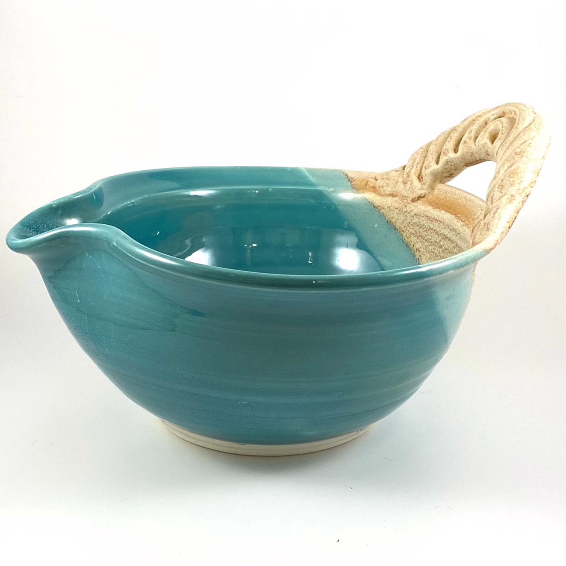 ILO22  Mixing Bowl with Spout Various by Ilene Olanoff