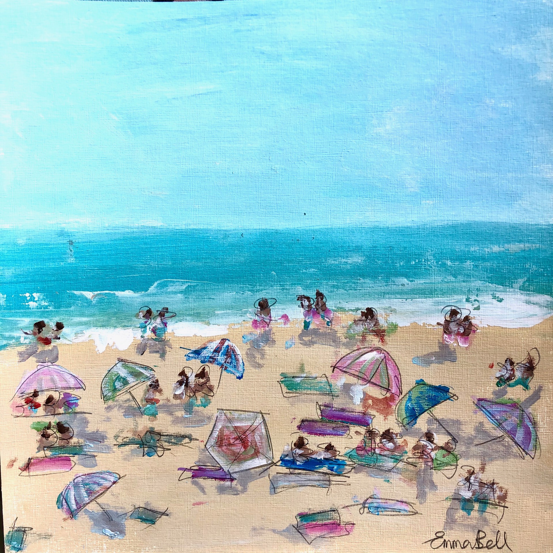 Lazy Beach Days by Emma Bell