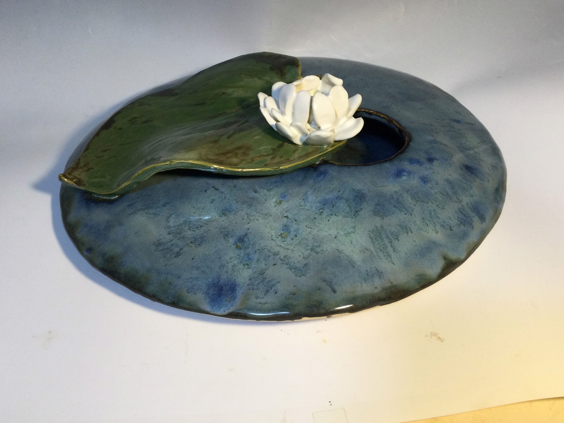 Lily Pad Centerpiece by Anna M. Elrod