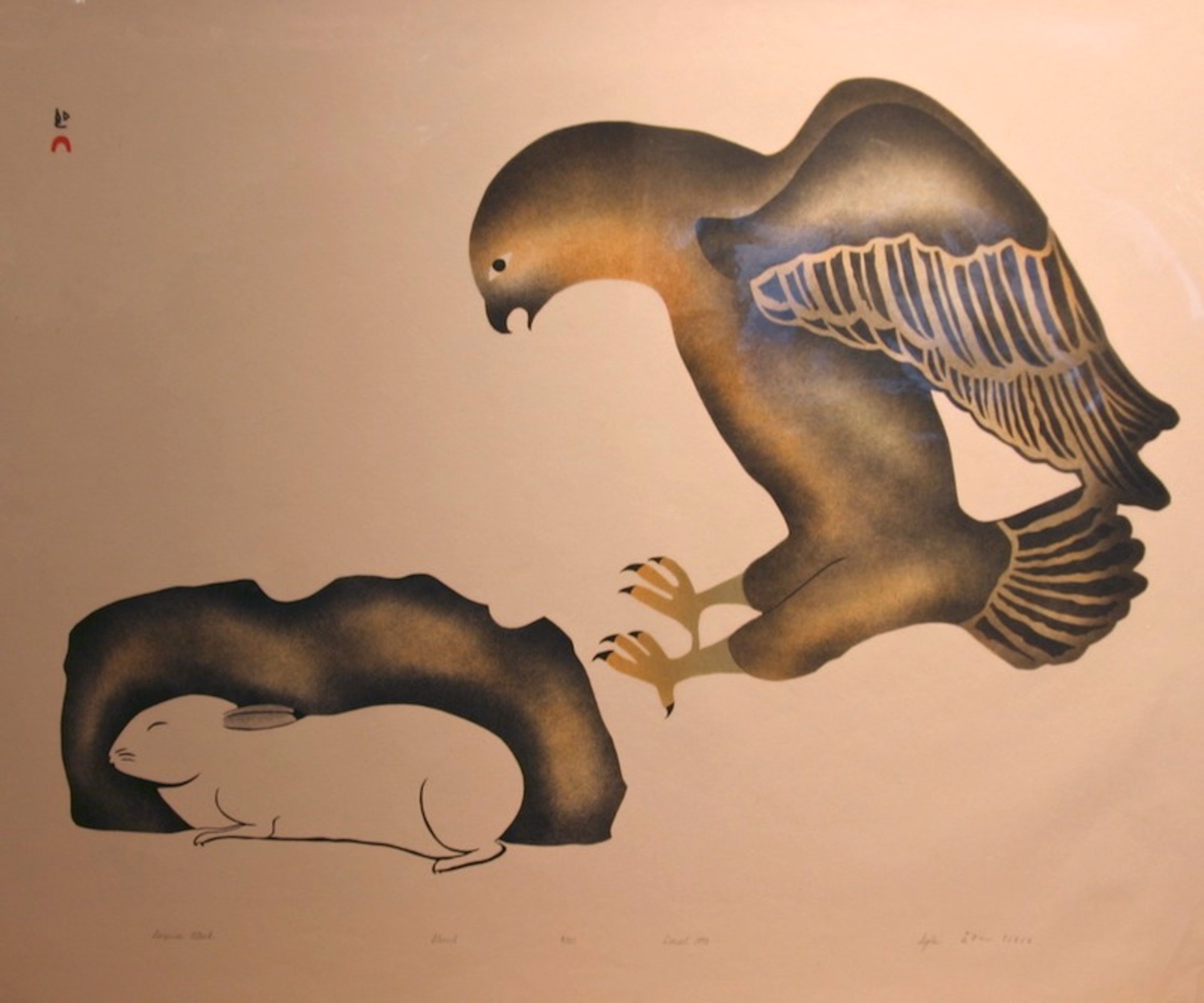 Inuit: Surprise Attack - 1993 by Iyola Kingwatsiak