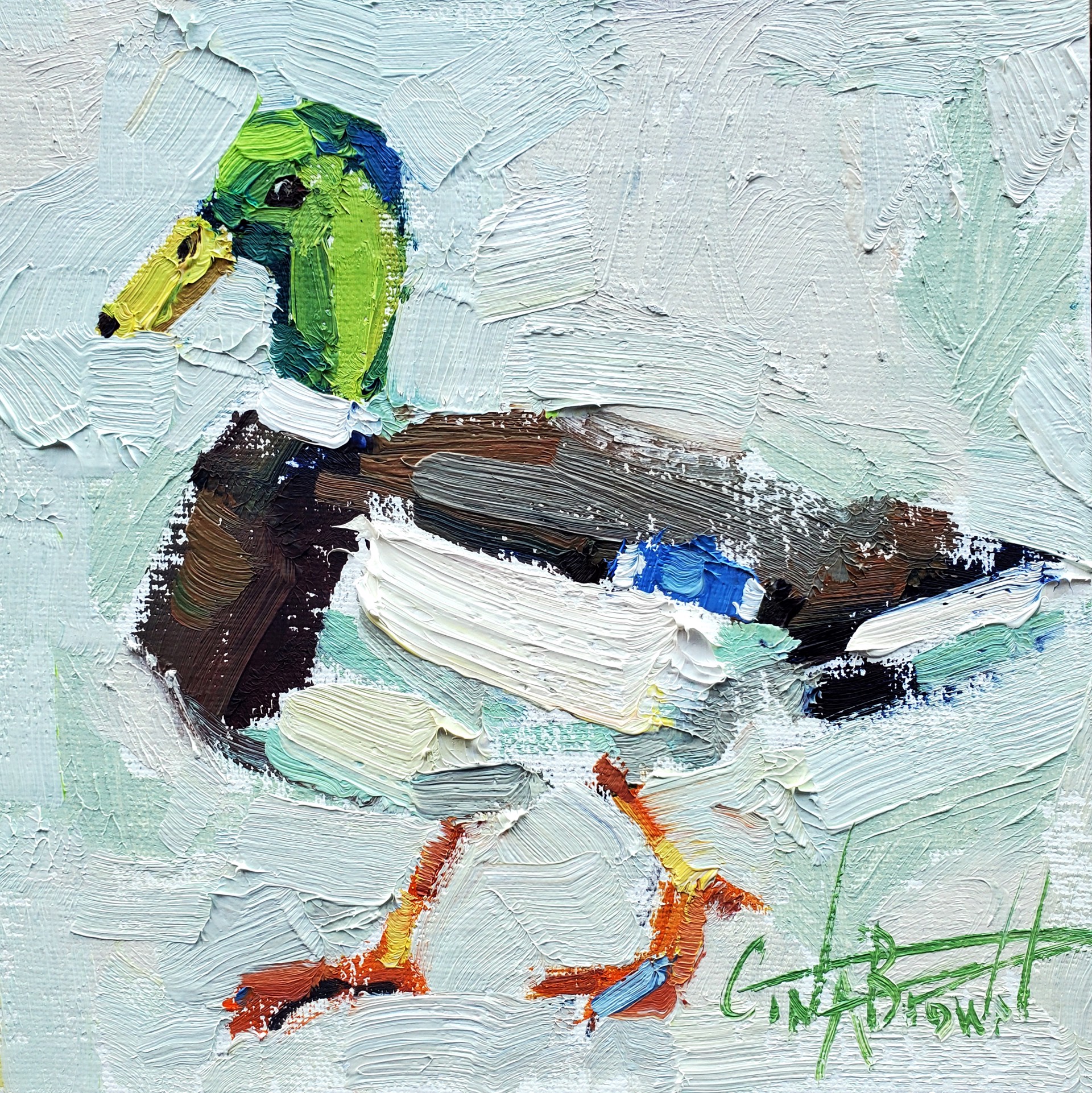 Mallard Duck by Gina Brown