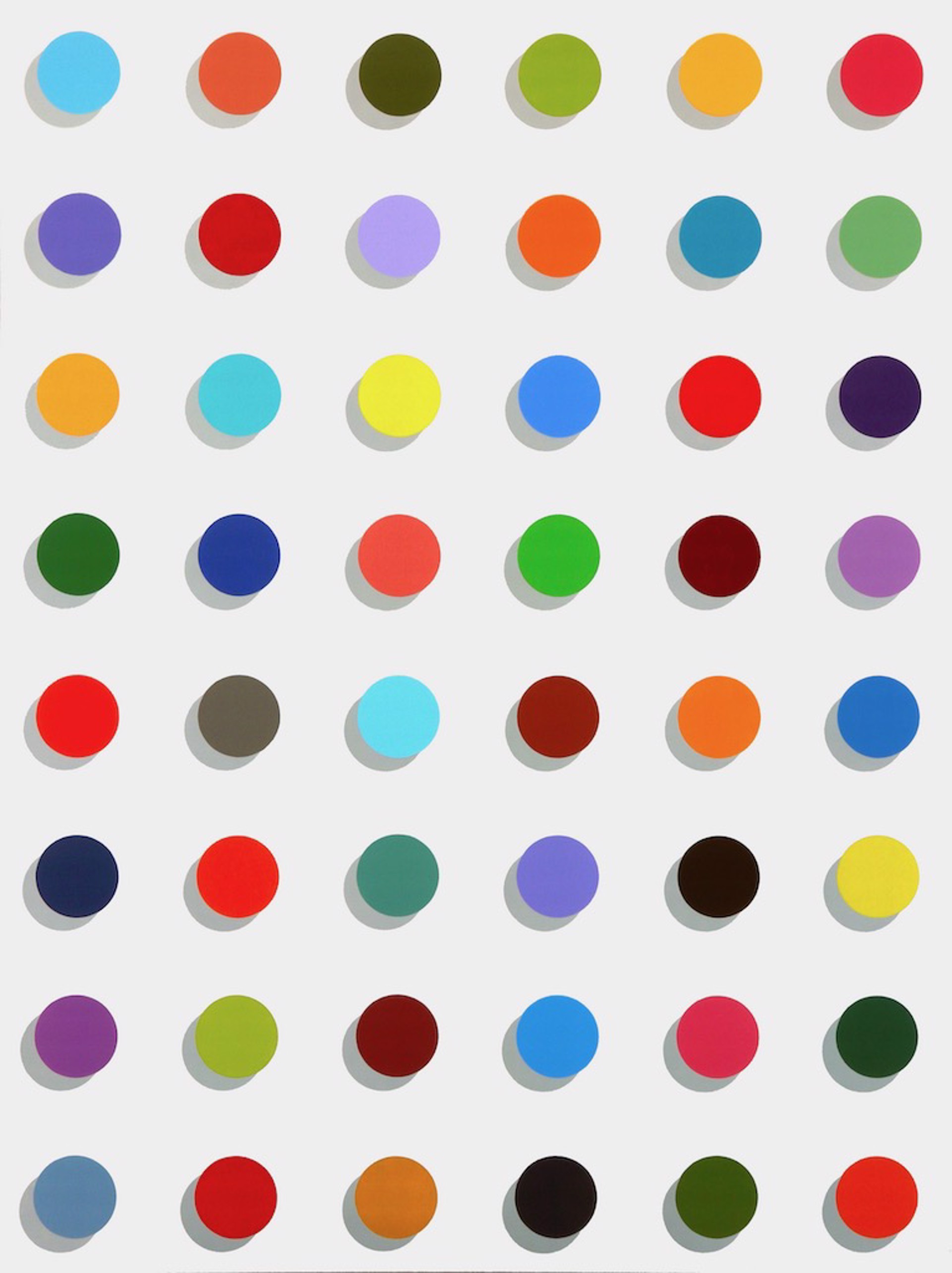 48 Colours No.1 by Angela Johal