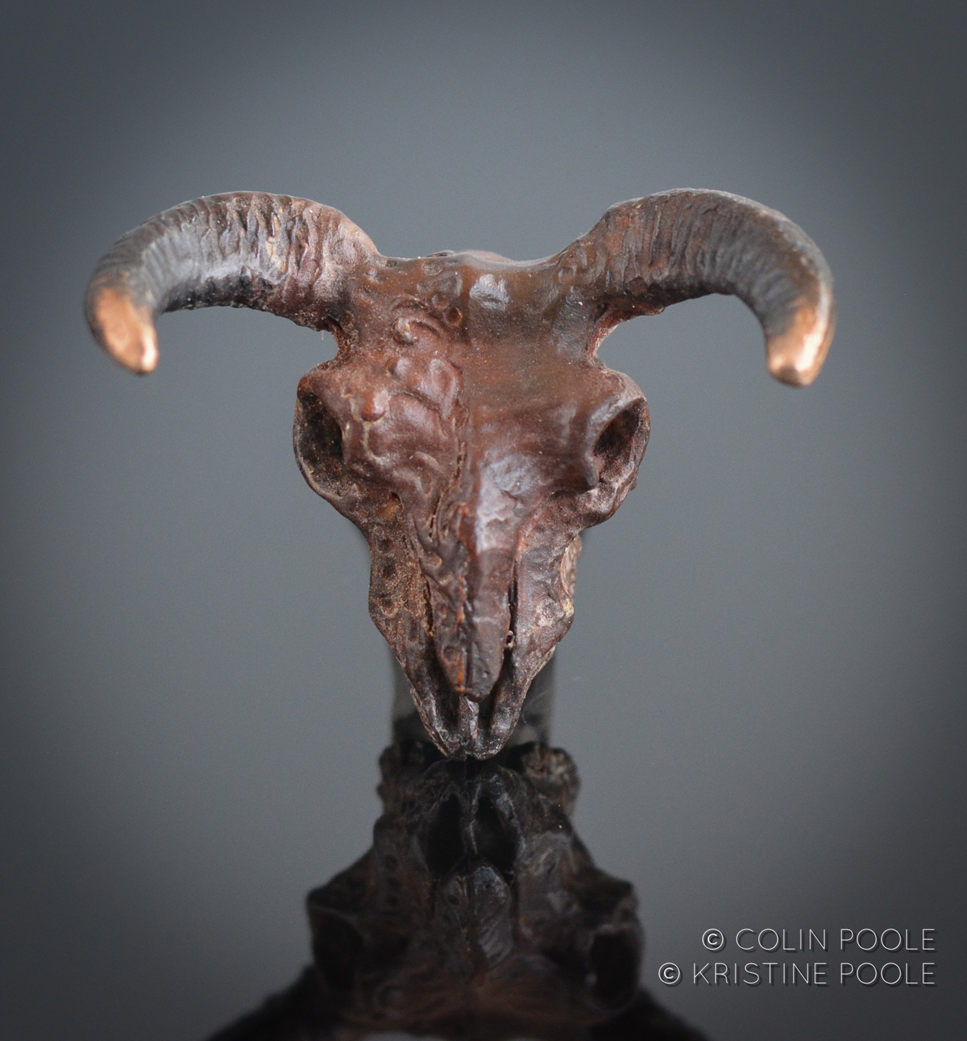 Cow Talisman 5 (with horns) by Colin & Kristine Poole