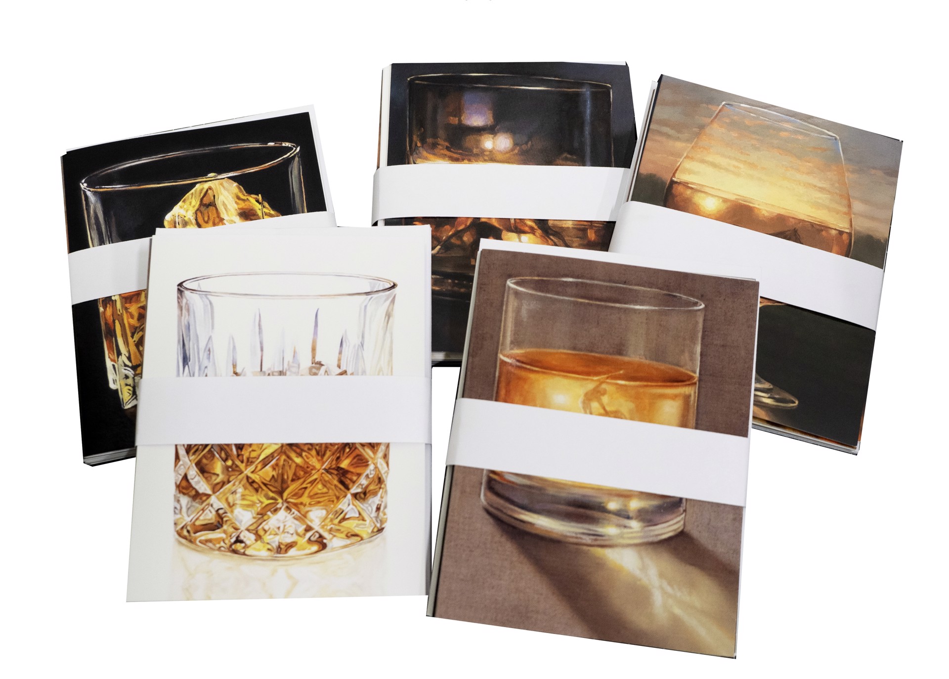 Bourbon Visions Cards (Set of 5) by Jaime Corum