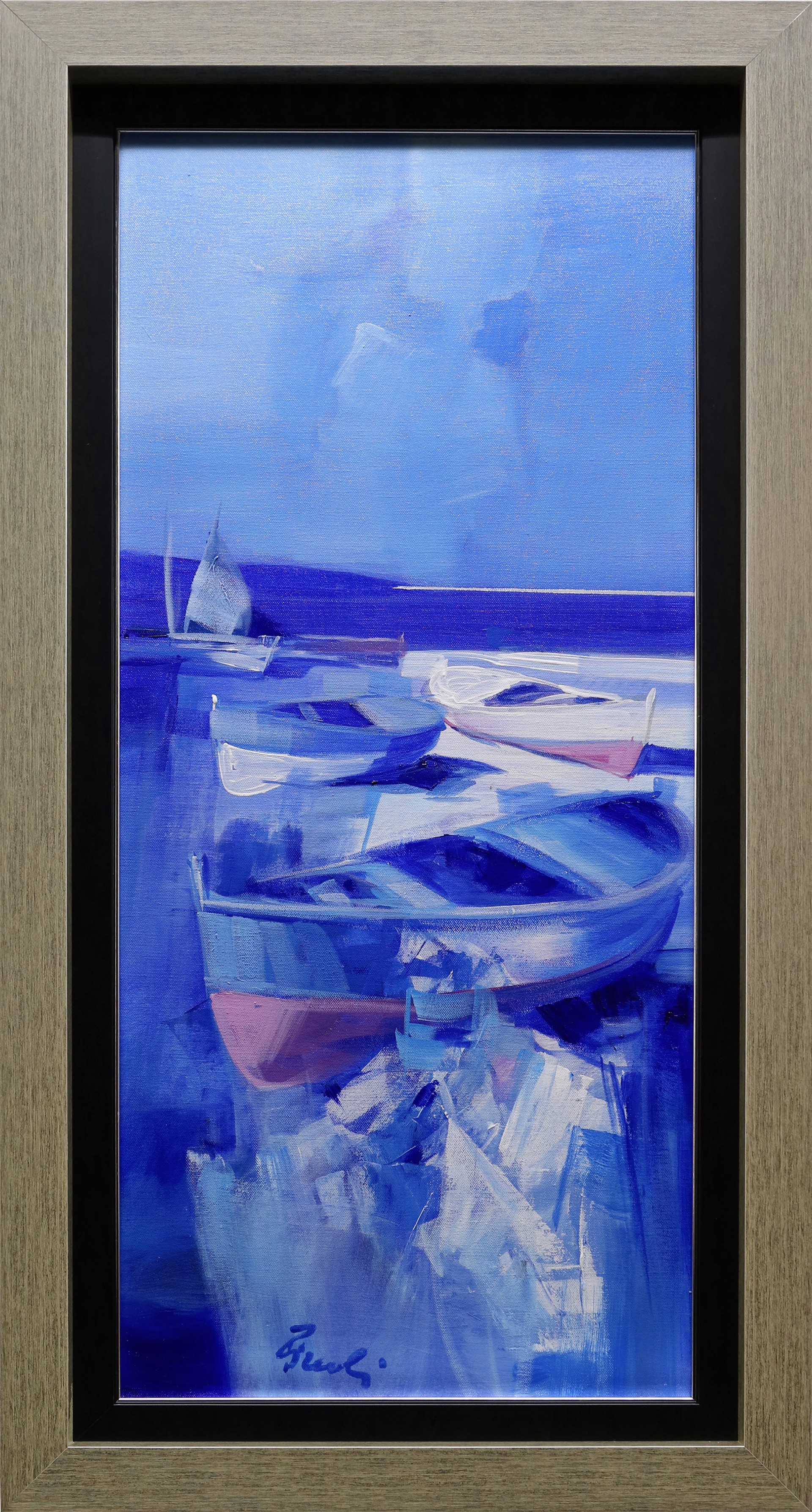 Barche Blu by Pietro Piccoli