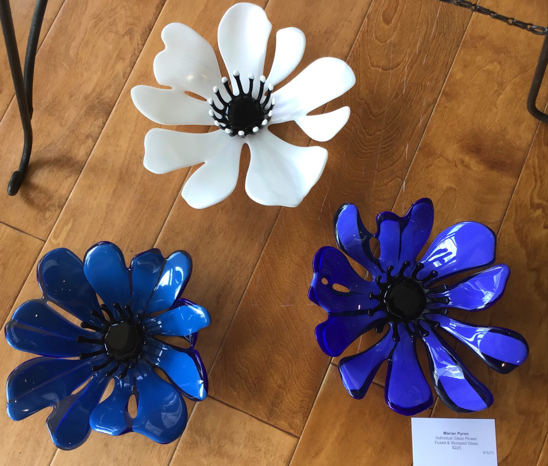 Individual Glass Flower by Marian Pyron