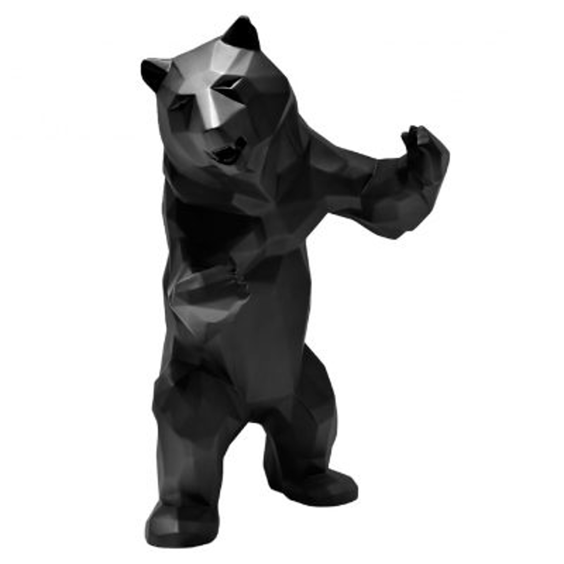 Black "Standing Bear" by Richard Orlinski