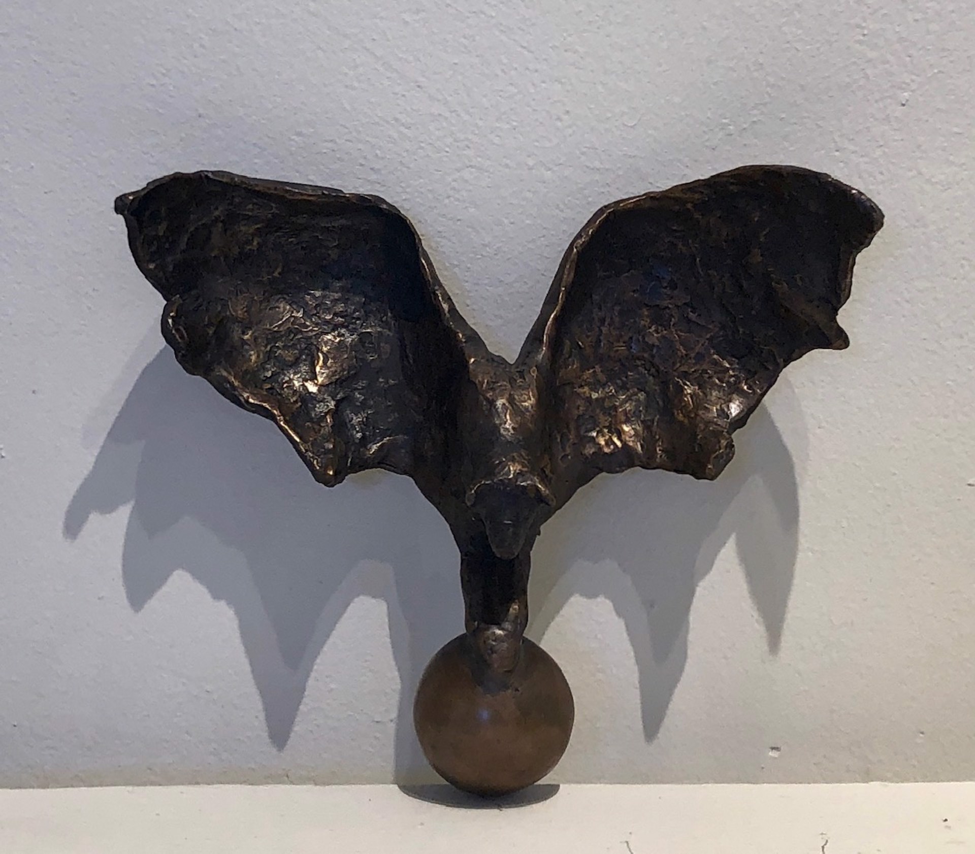 Small Hanging Bat by Copper Tritscheller