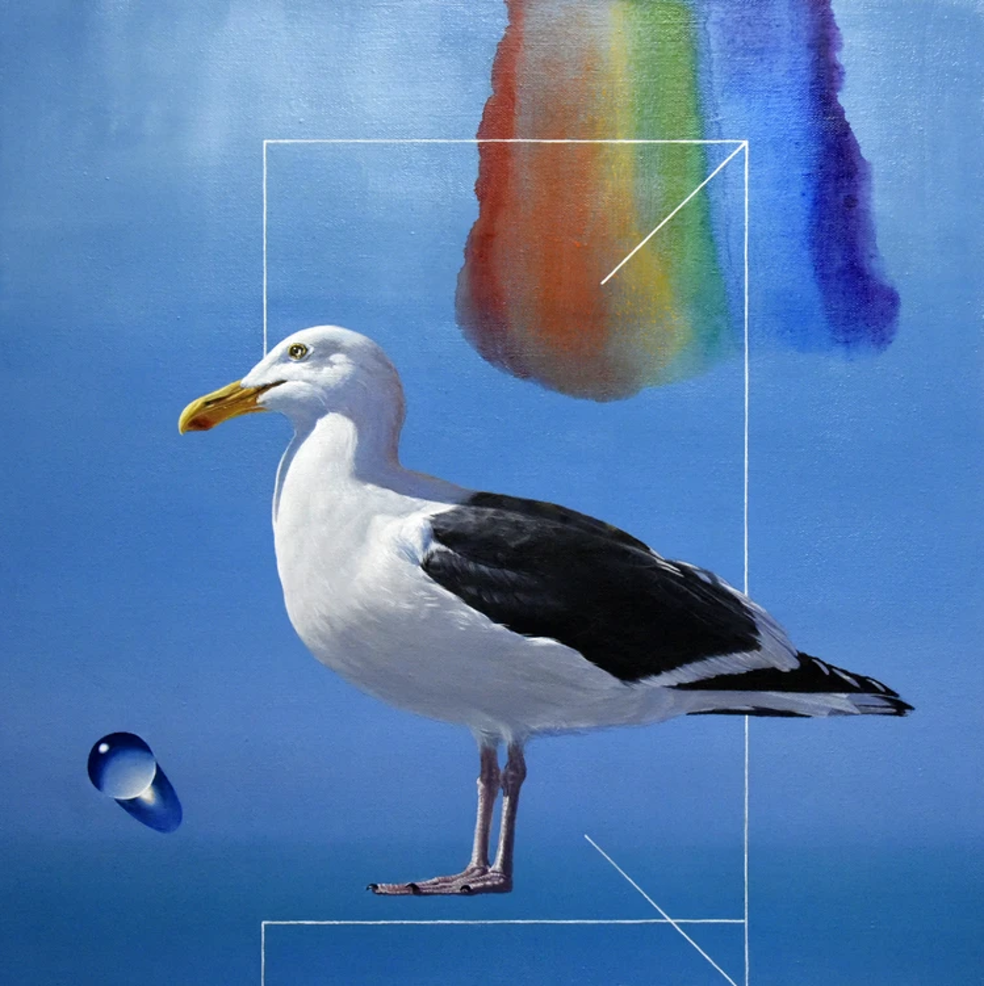 Light of Life - Seagull's Dream by Paul Art Lee