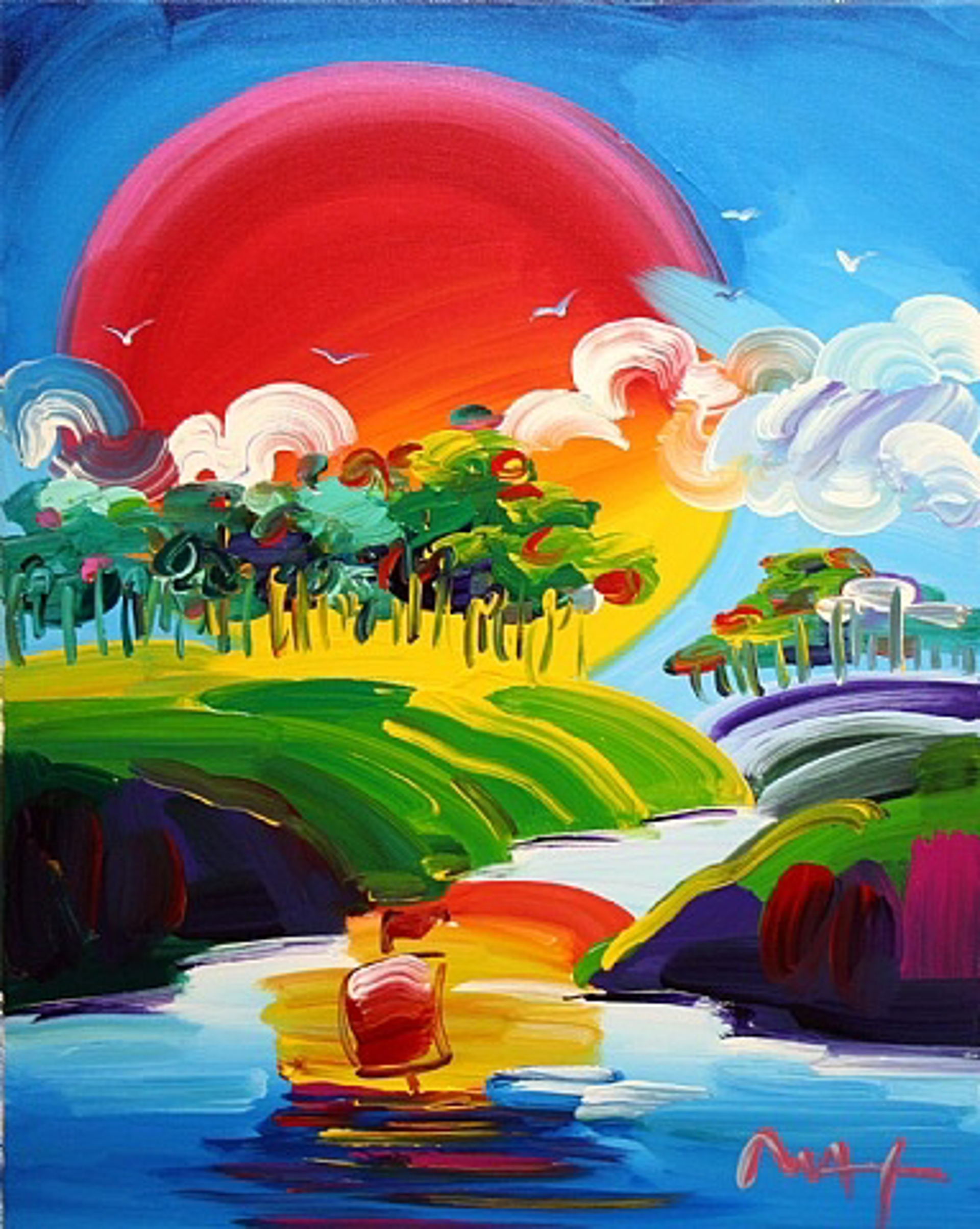 Without Borders by Peter Max