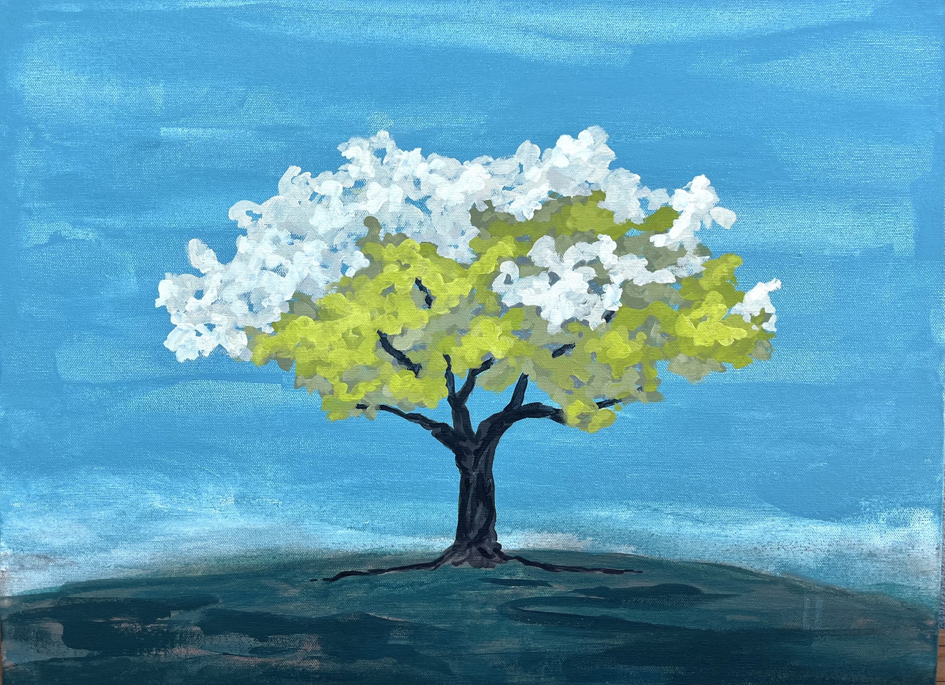 Tree at Noon by Julia Blake