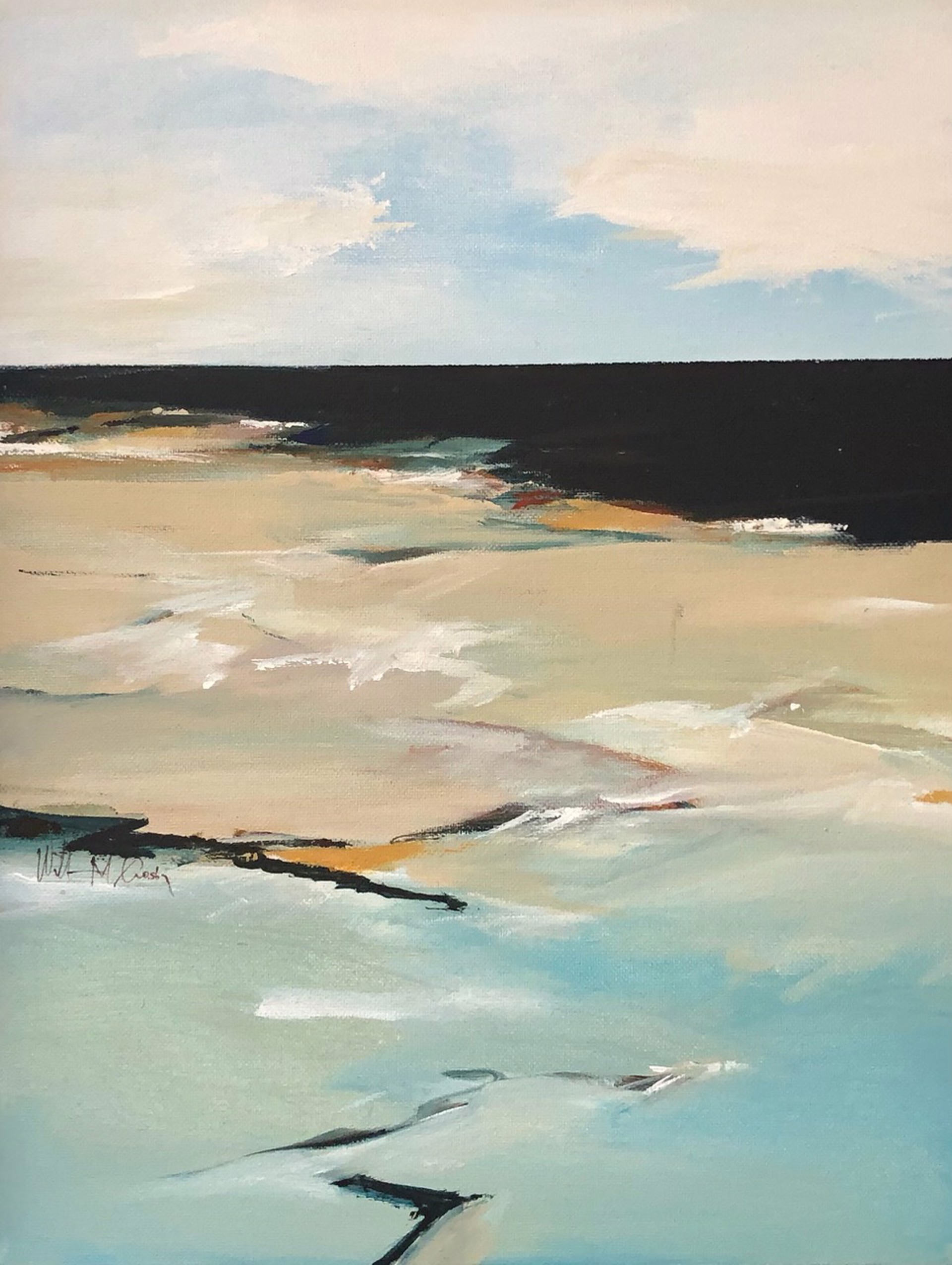 Coastal Edges by William Crosby