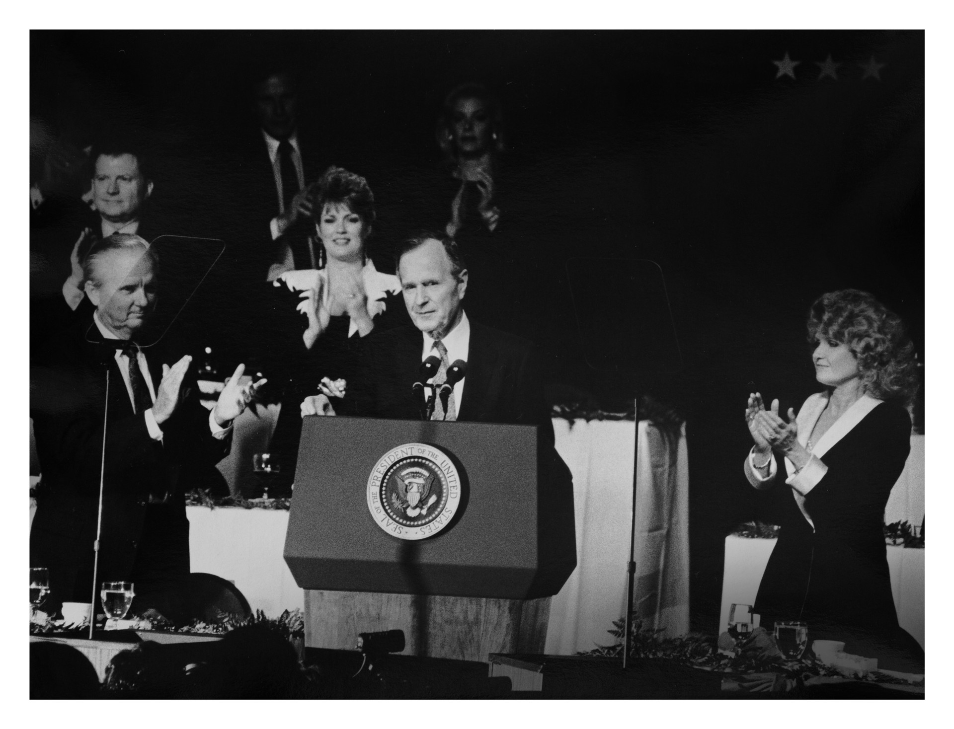 President George H.W. Bush by Ron Galella