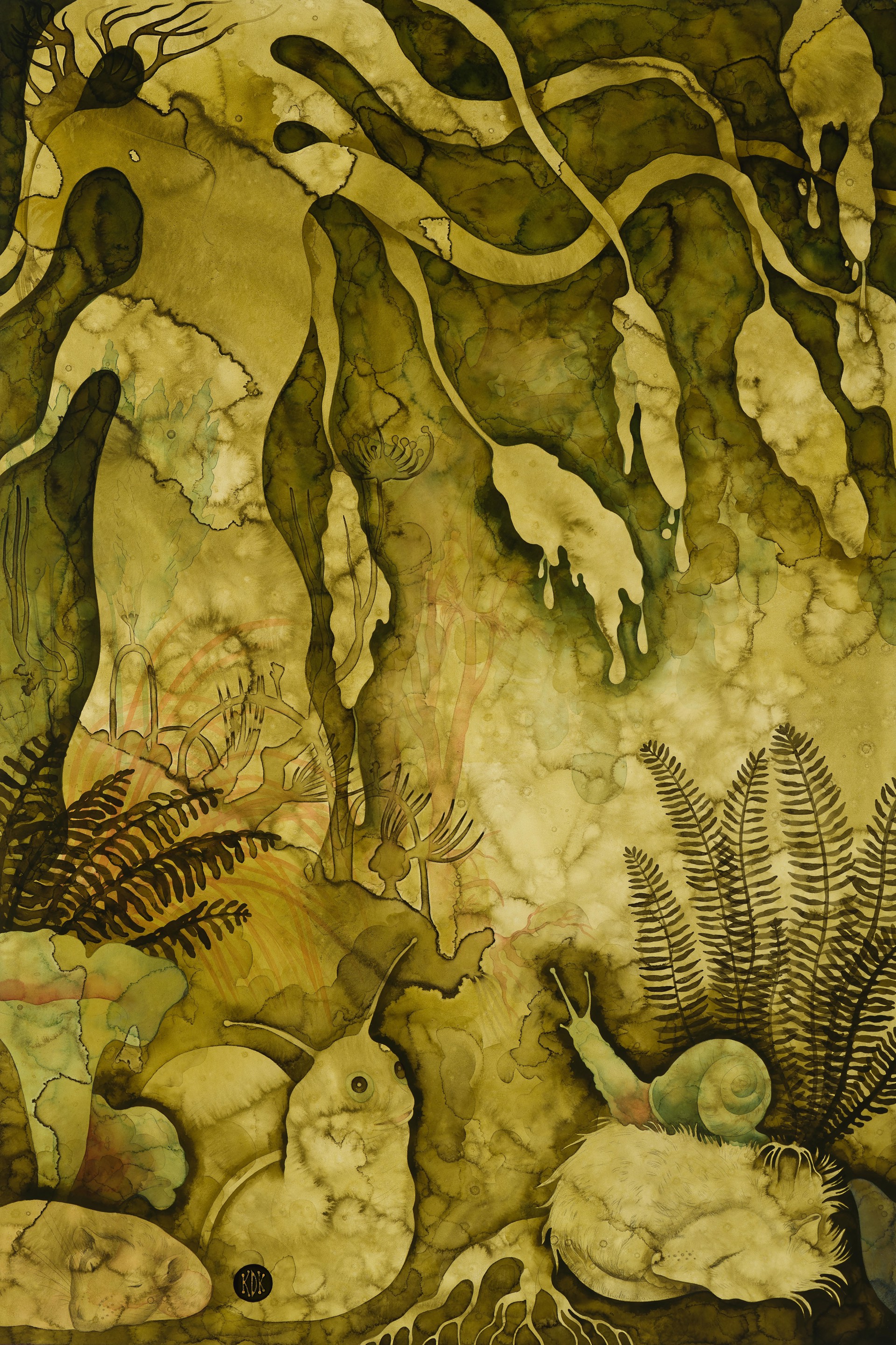 Umidulus five panel panorama by Kamala Dolphin-Kingsley