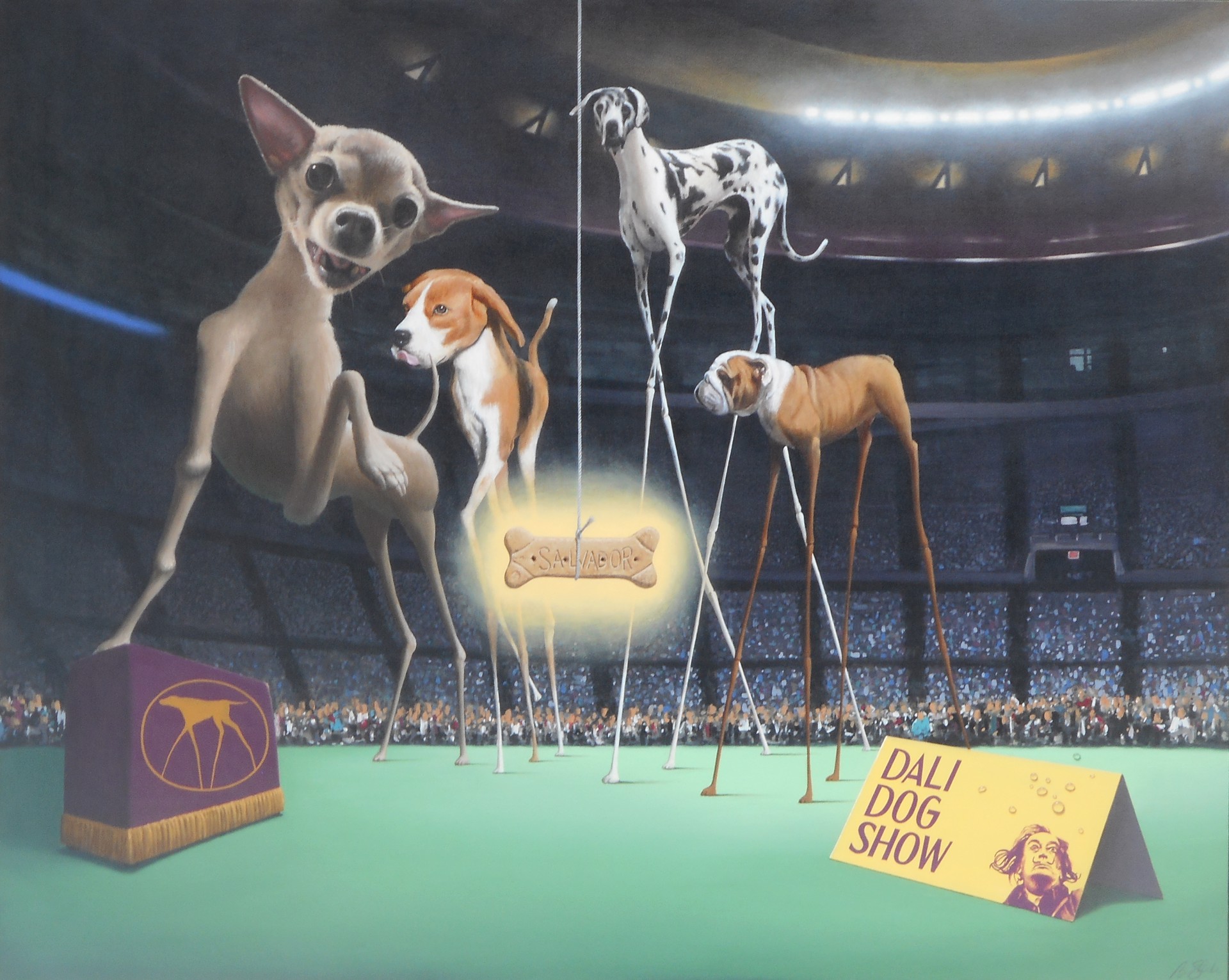 Dali Dog Show by BEN STEELE