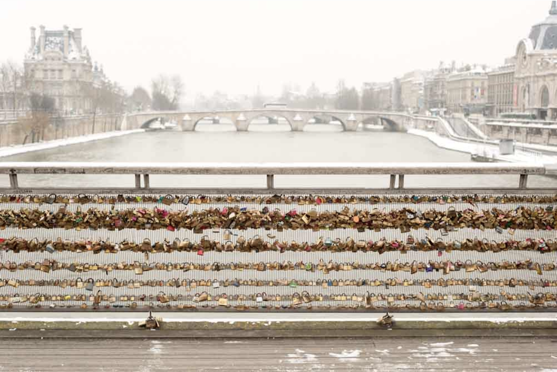 Love Locks 1, Paris 2013 by Tess Atkinson