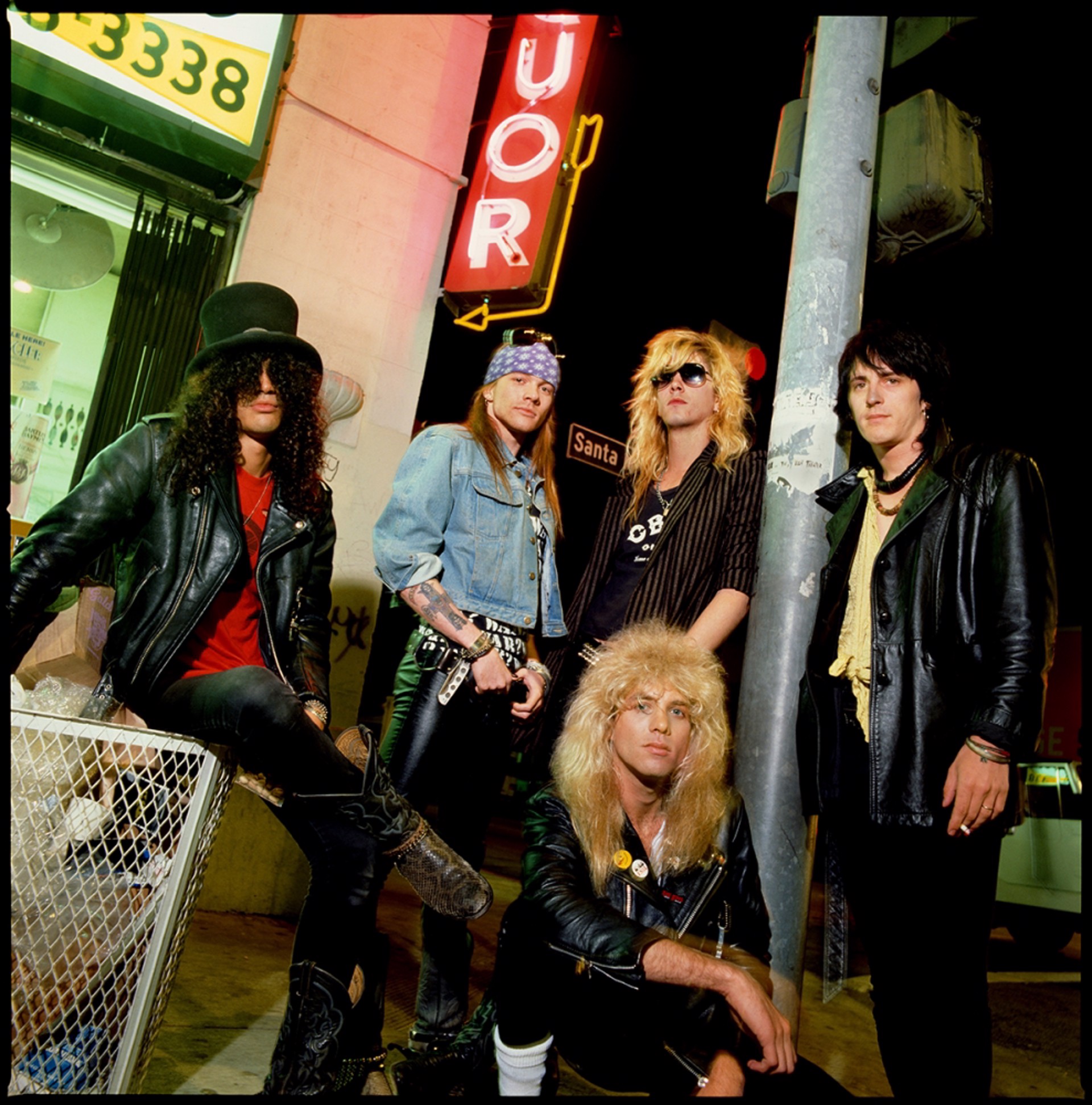 88064 Guns N Roses Corner Liquor Store Color by Timothy White