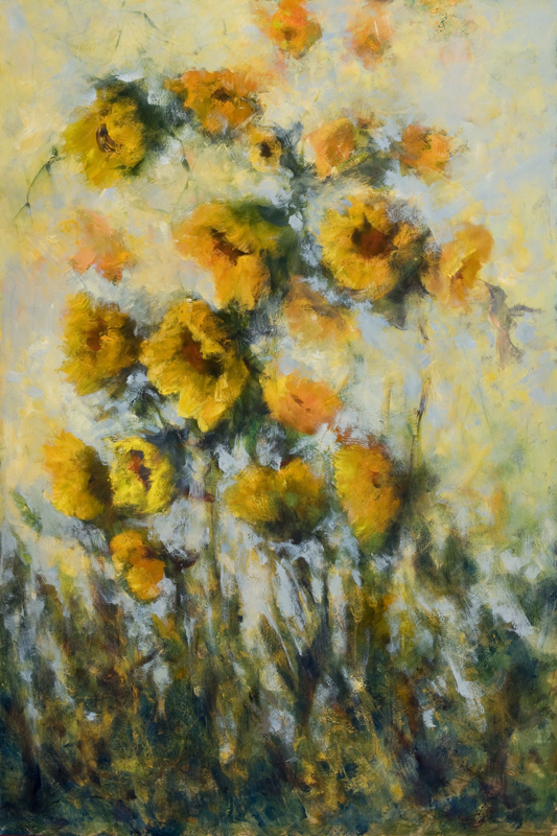 Dance of the Sunflowers by Mary Garrish
