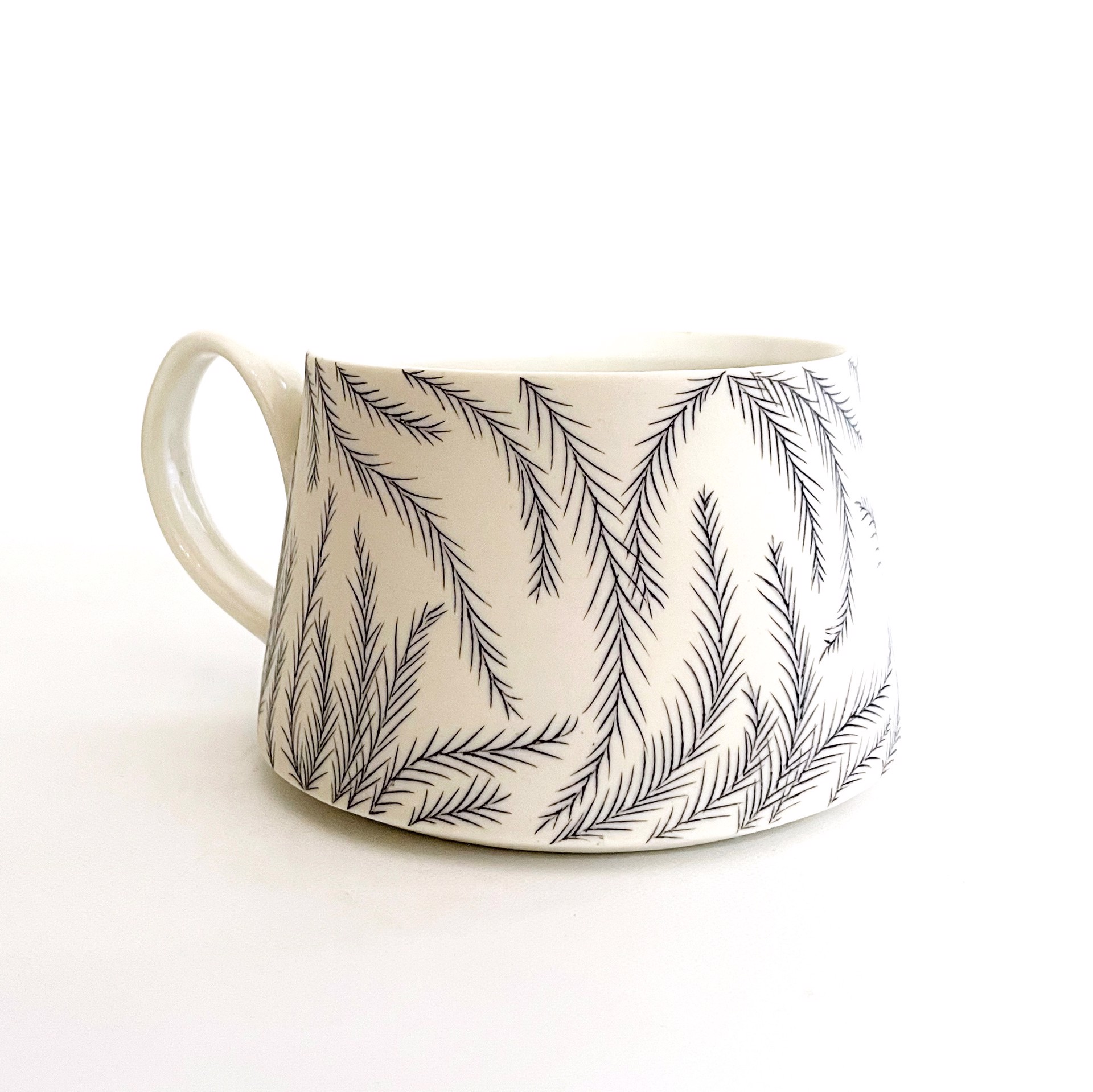 Feathers Mug by Bianka Groves
