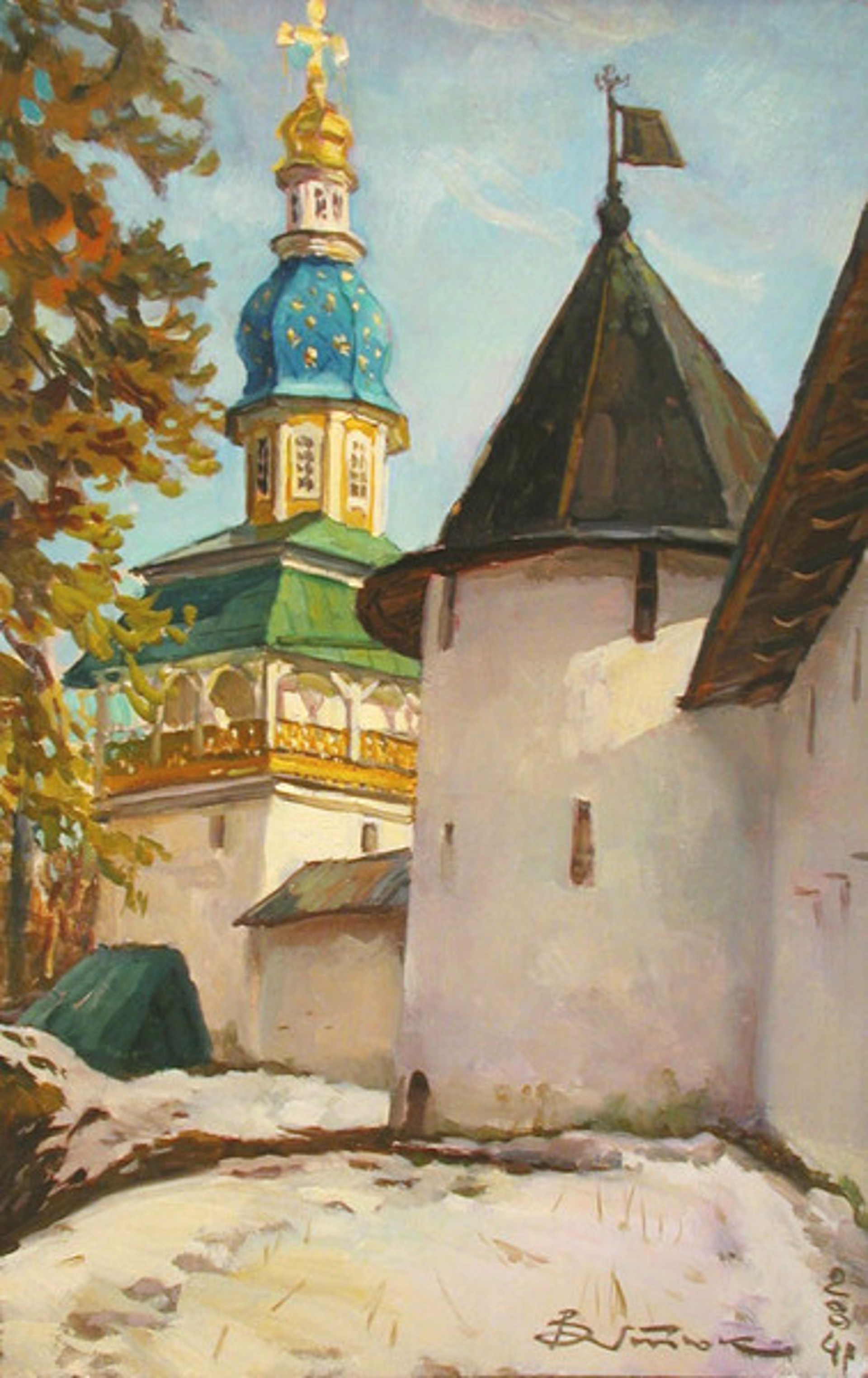 Anciet Monastery, Pechori by Ivan Vityuk