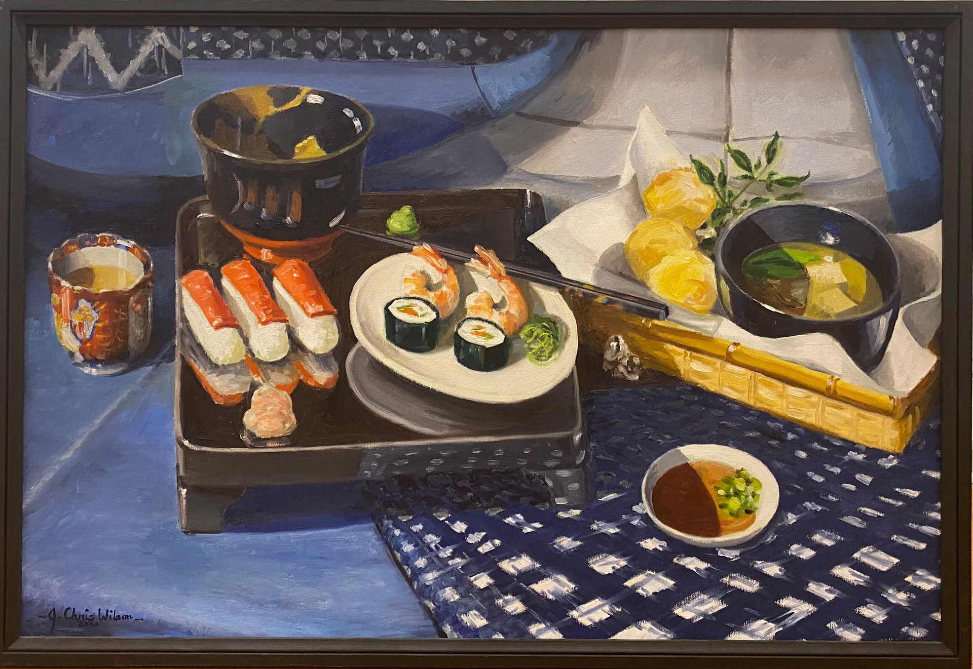 Sushi, Tempura, and Miso Soup by J. Chris Wilson