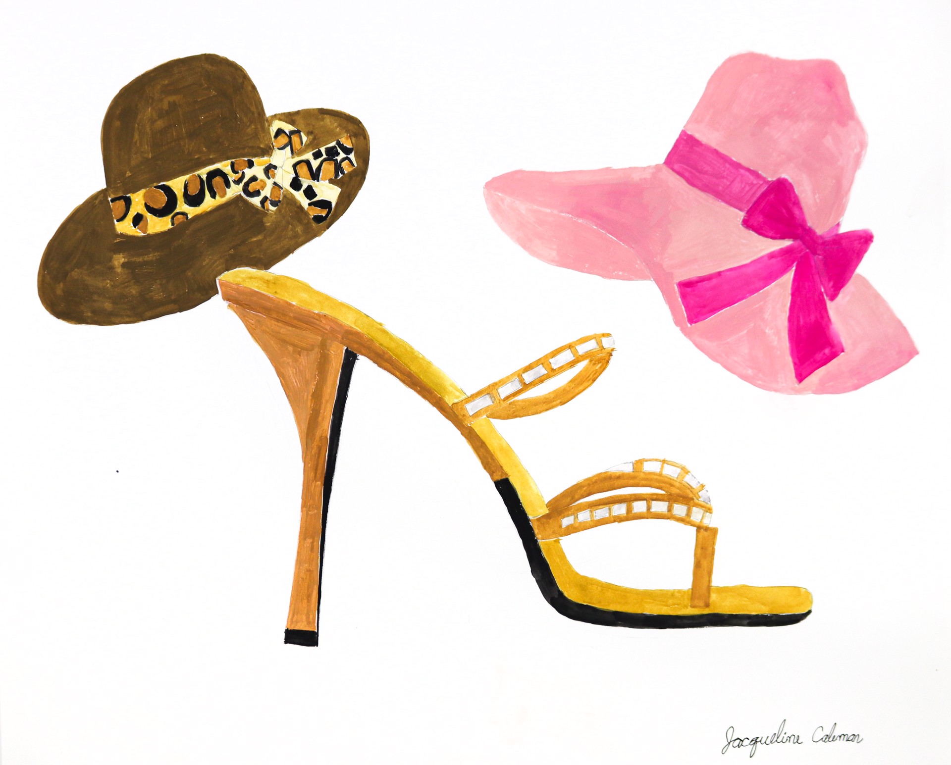 Shoe and Hats by Jacqueline Coleman