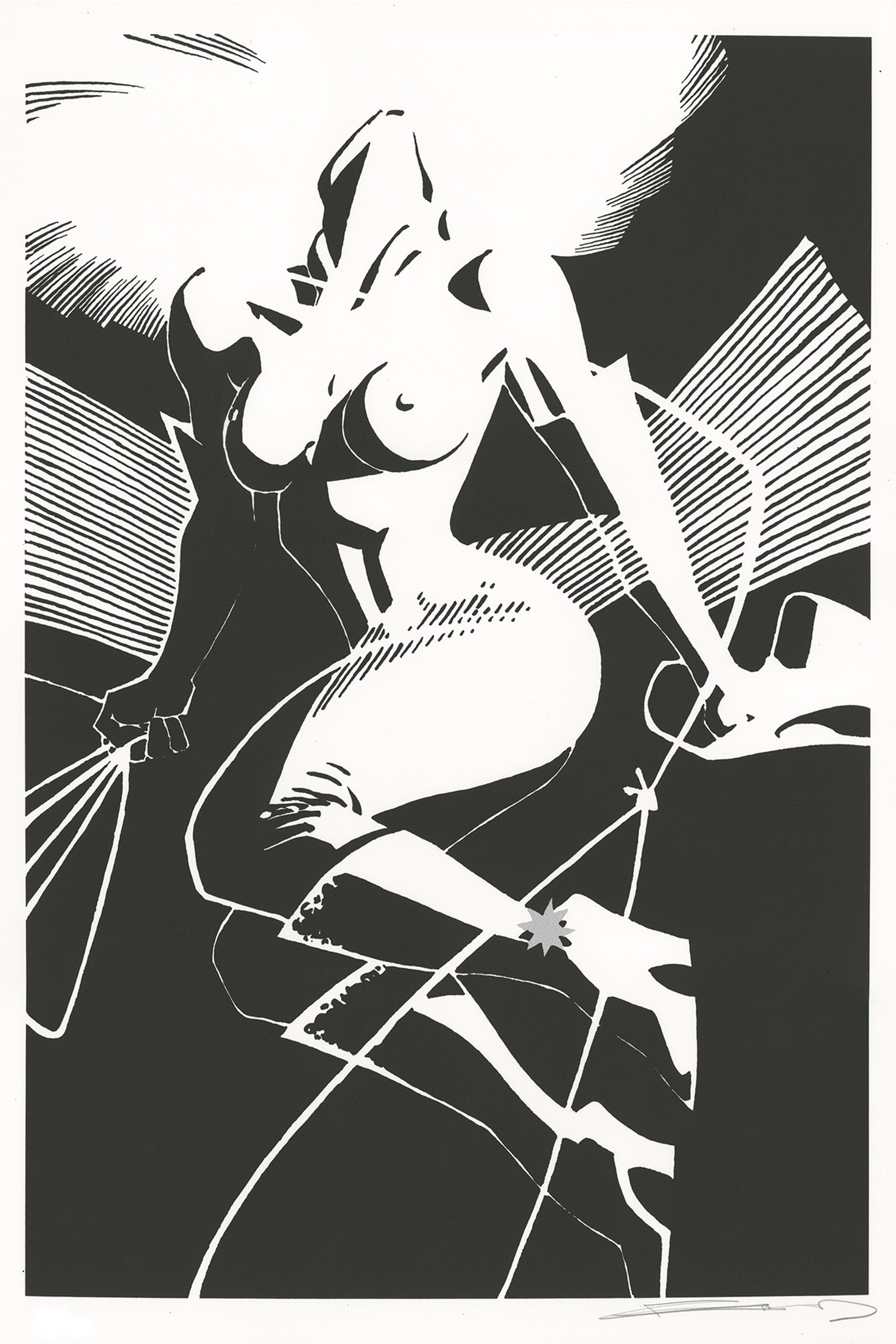 Sin City, Nancy Callahan, Edition Number VI to X by Frank Miller