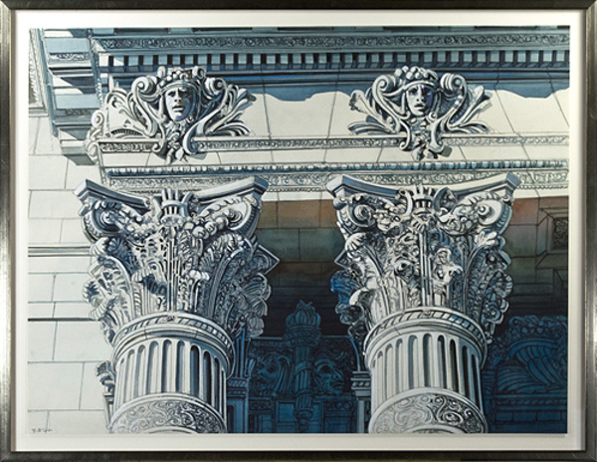 Corinthian Columns by Bruce McCombs
