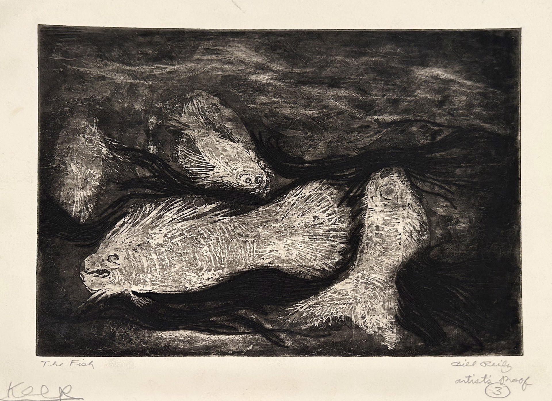 3b. The Fish (Artist's proof) by Bill Reily - Prints