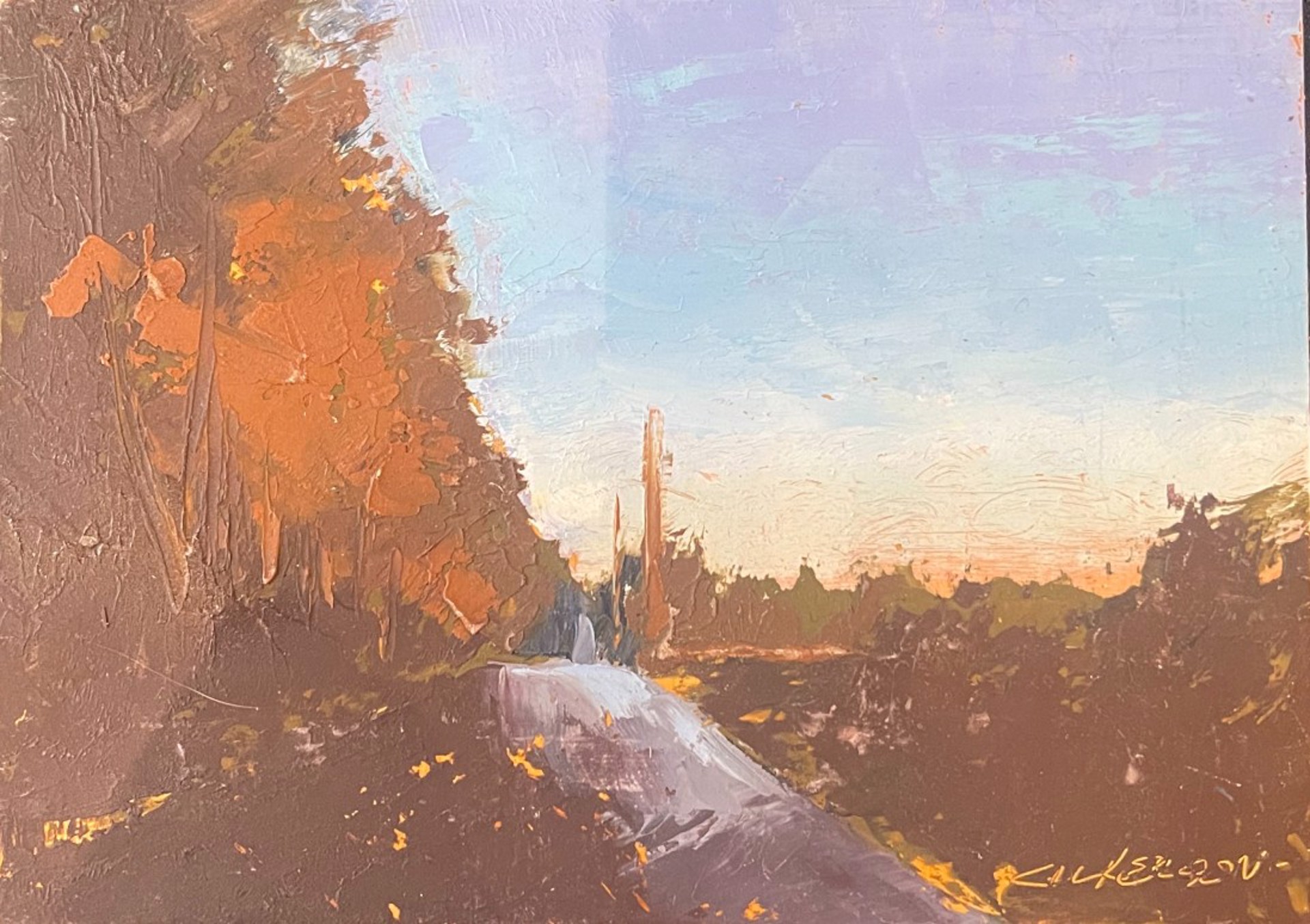 Last Light in the Highway by Mary Gilkerson