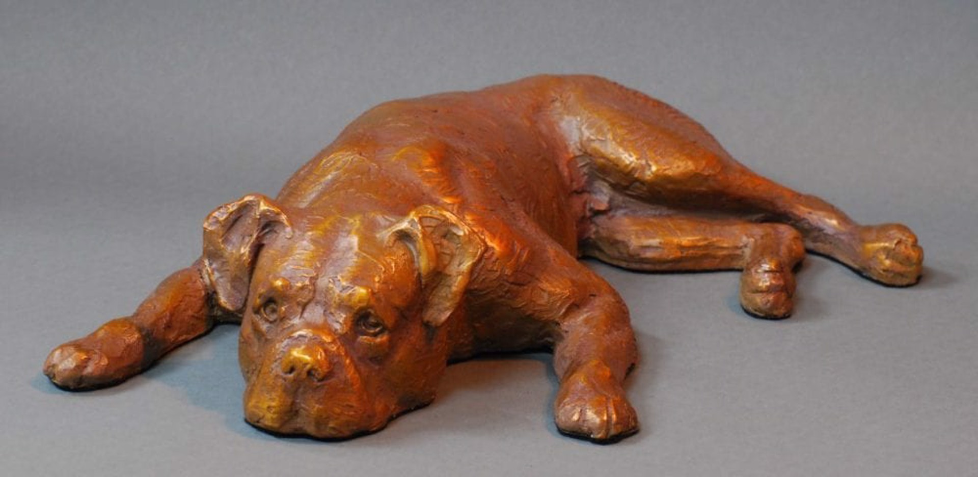 Waiting to go Boxer by Daniel Glanz (sculptor)