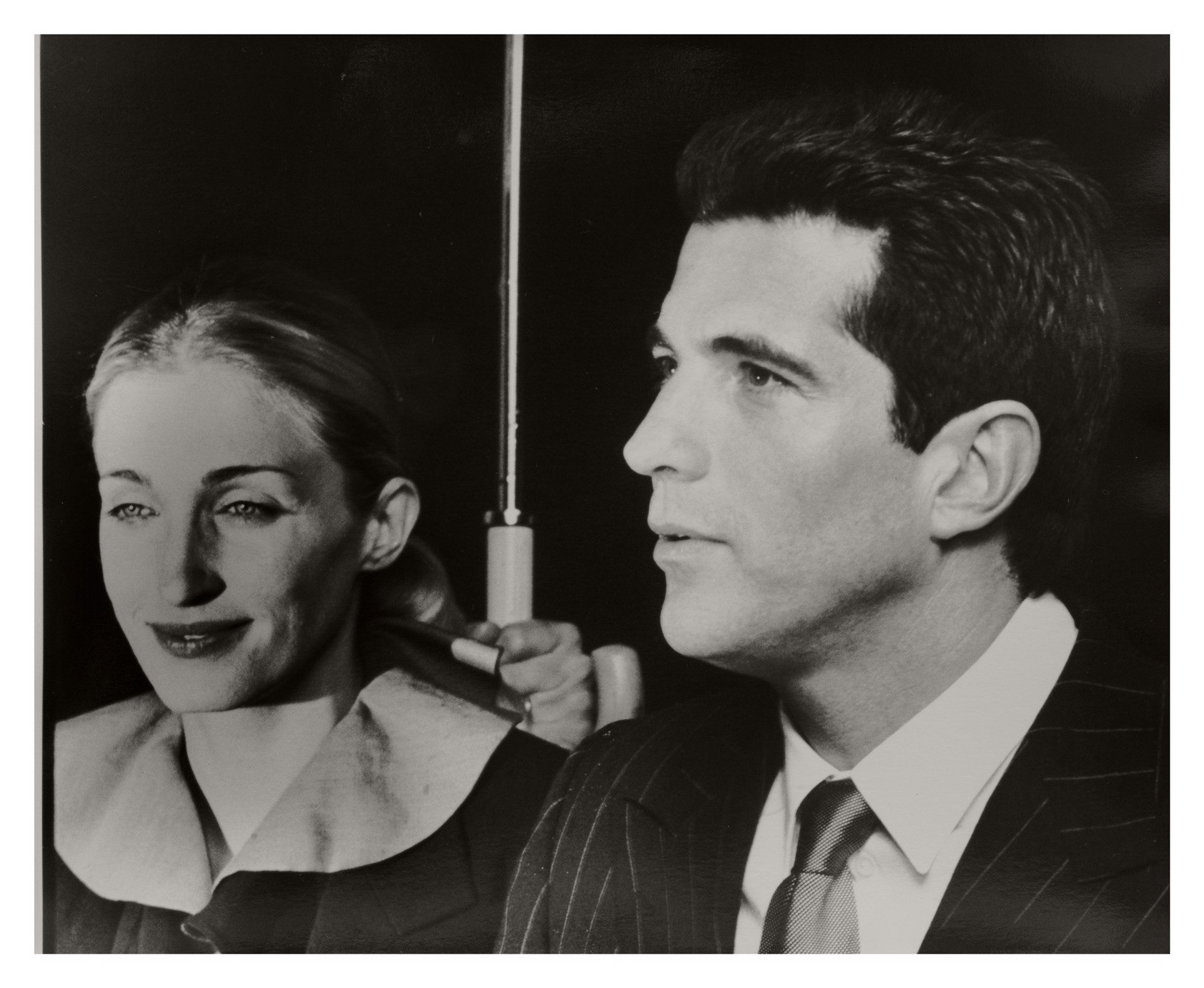John F. Kennedy, Jr. and Carolyn Kennedy by Ron Galella