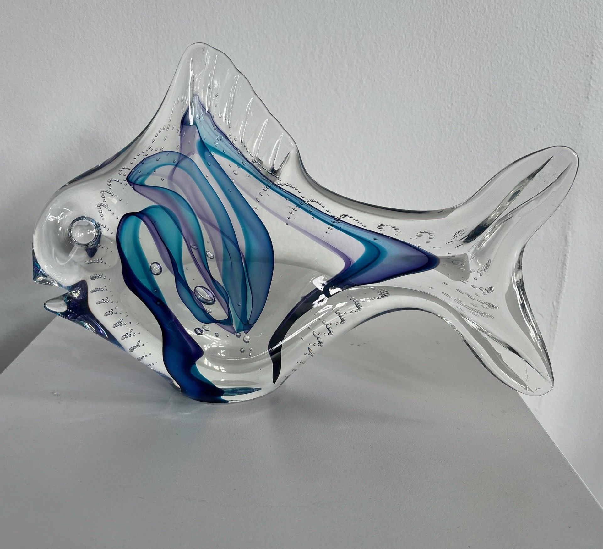 Transparent Lg Fish by Scott Hartley