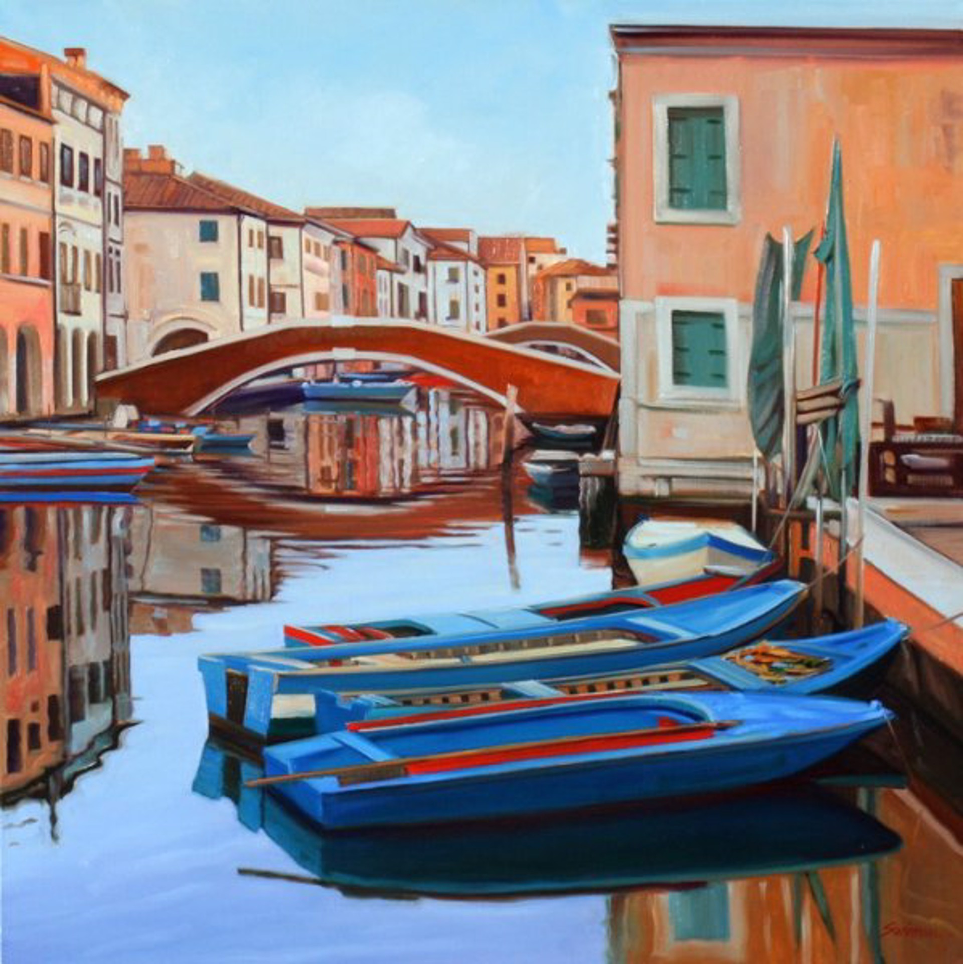 Canale Vena Reflections by Tom Swimm