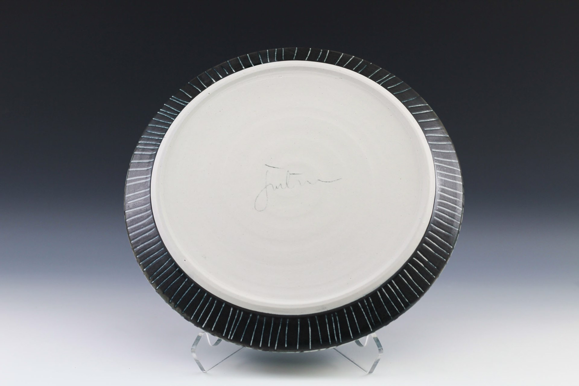 Large Low Bowl by Delores Fortuna