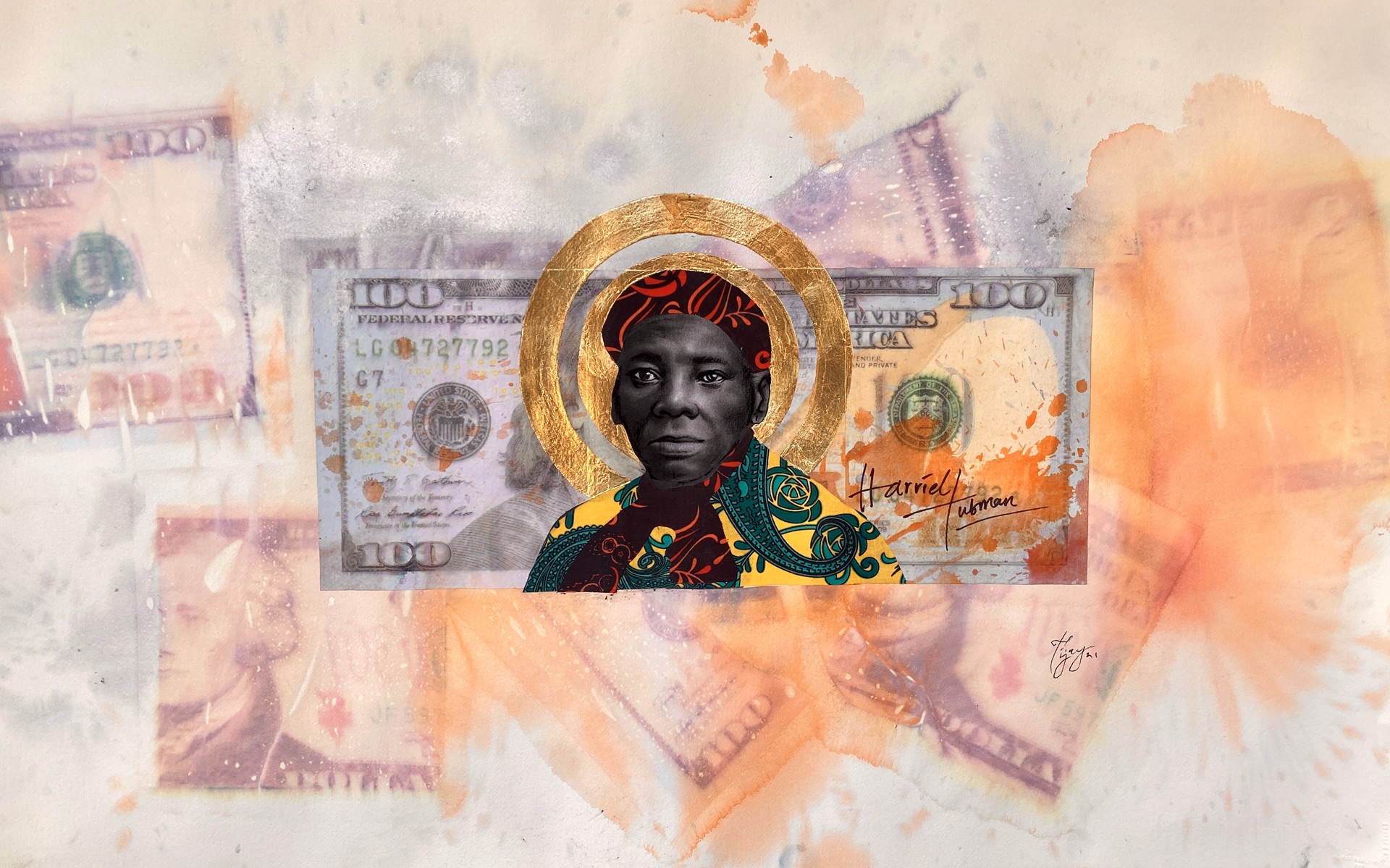 Harriet Tubman 2 by Tijay Mohammed