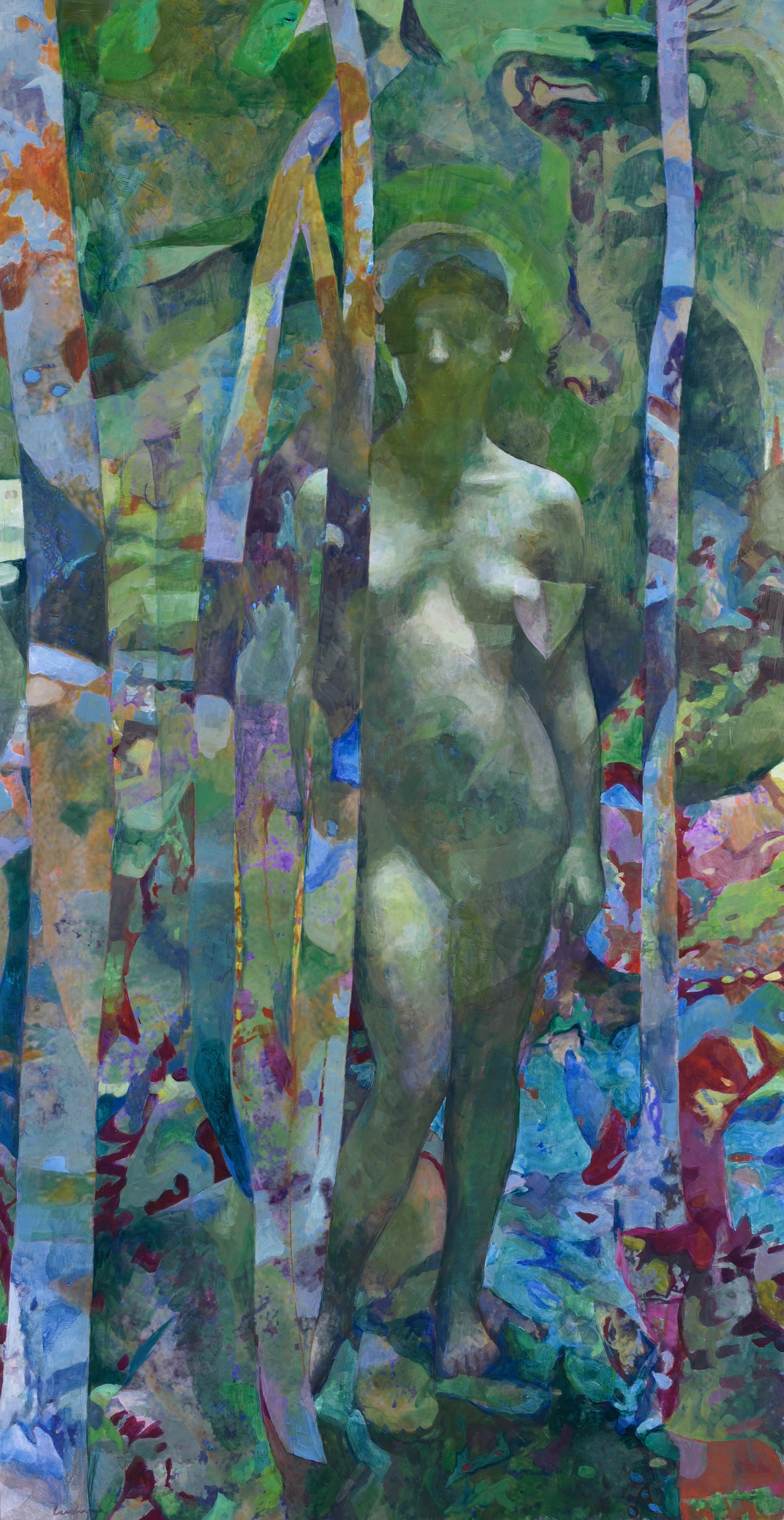Figure in Forest by Daniel Ludwig