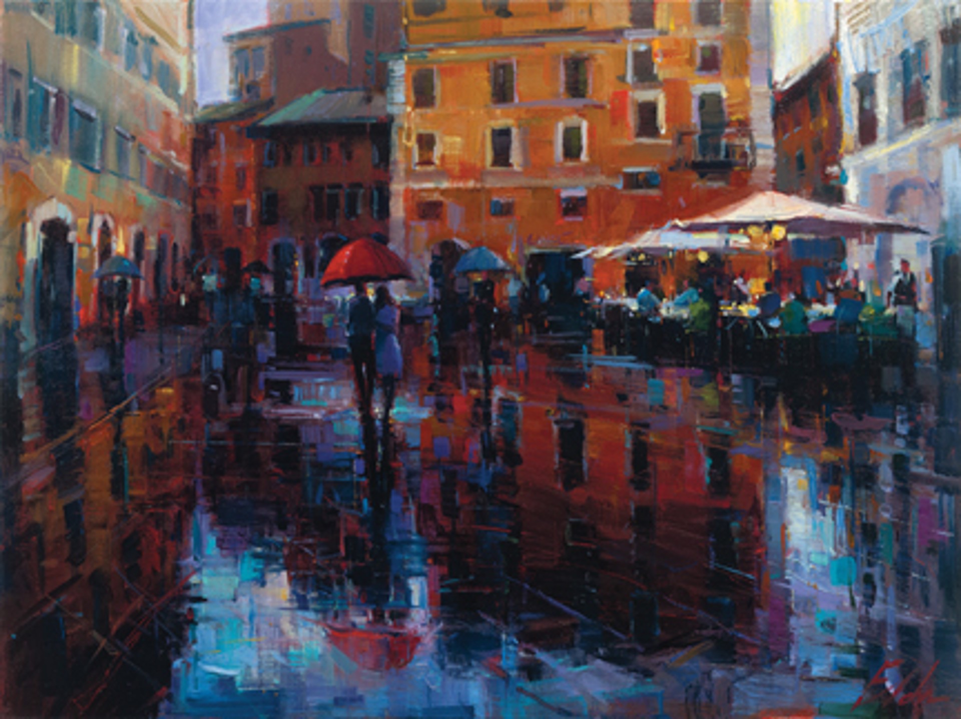 Romance in the Rain by Michael Flohr