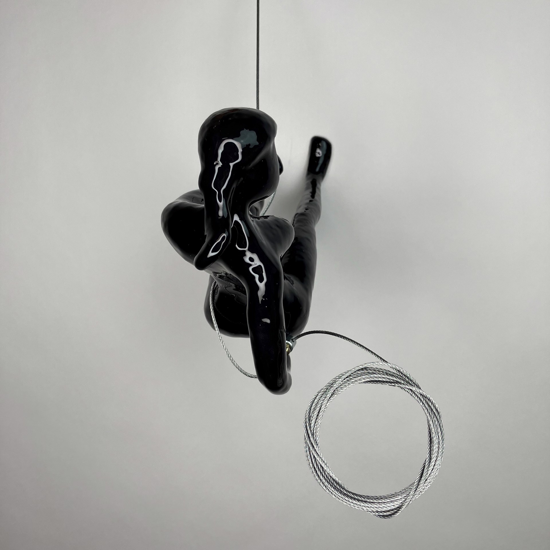 Female Climber 18-G ~ Position 18 in color Black by Ancizar Marin