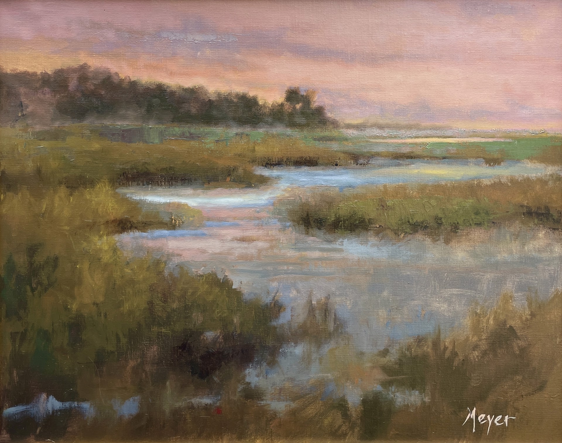 Nowell Creek Morning by Laurie Meyer
